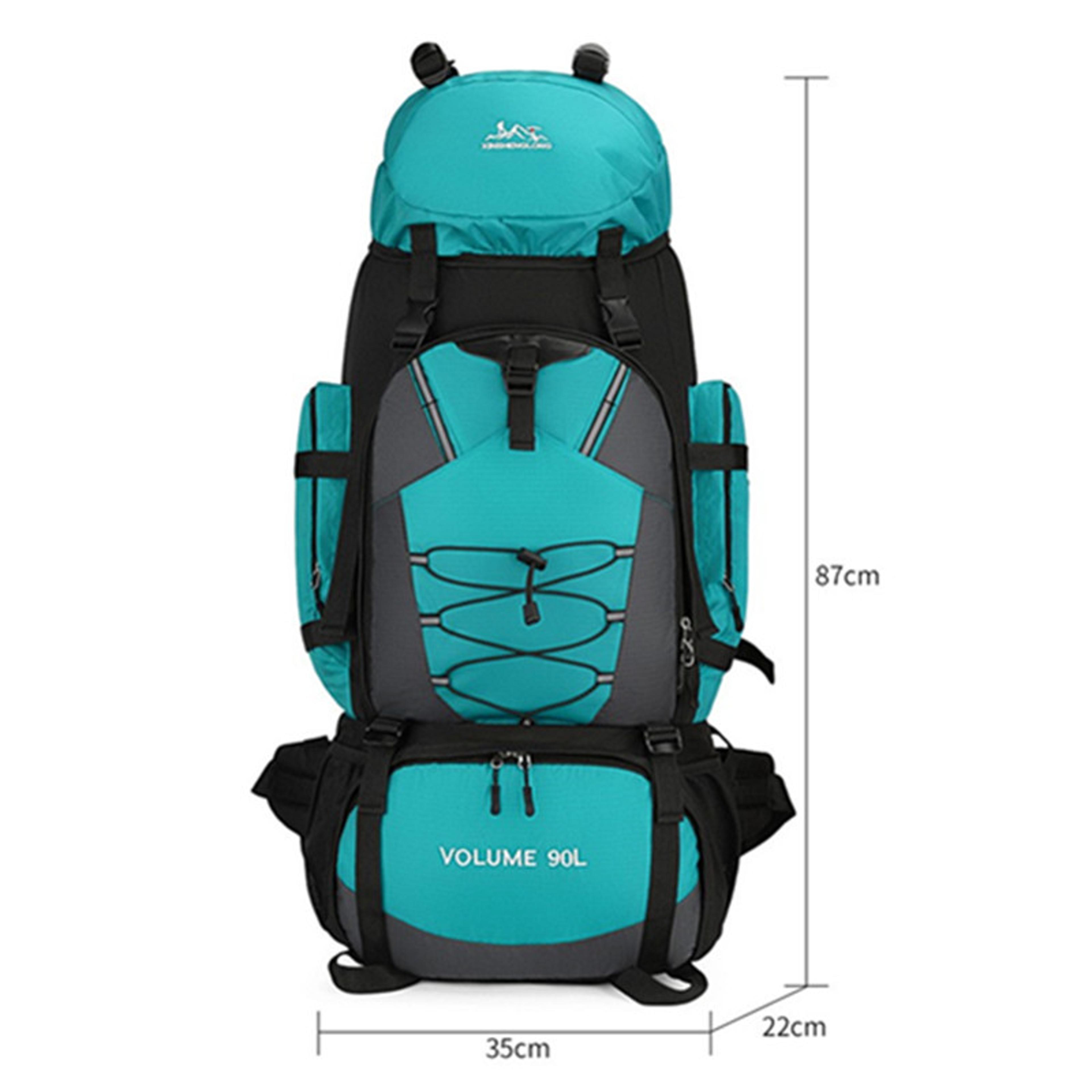 Waterproof Hiking Backpack Large Trekking Rucksack For Camping Travel And Climbing 1