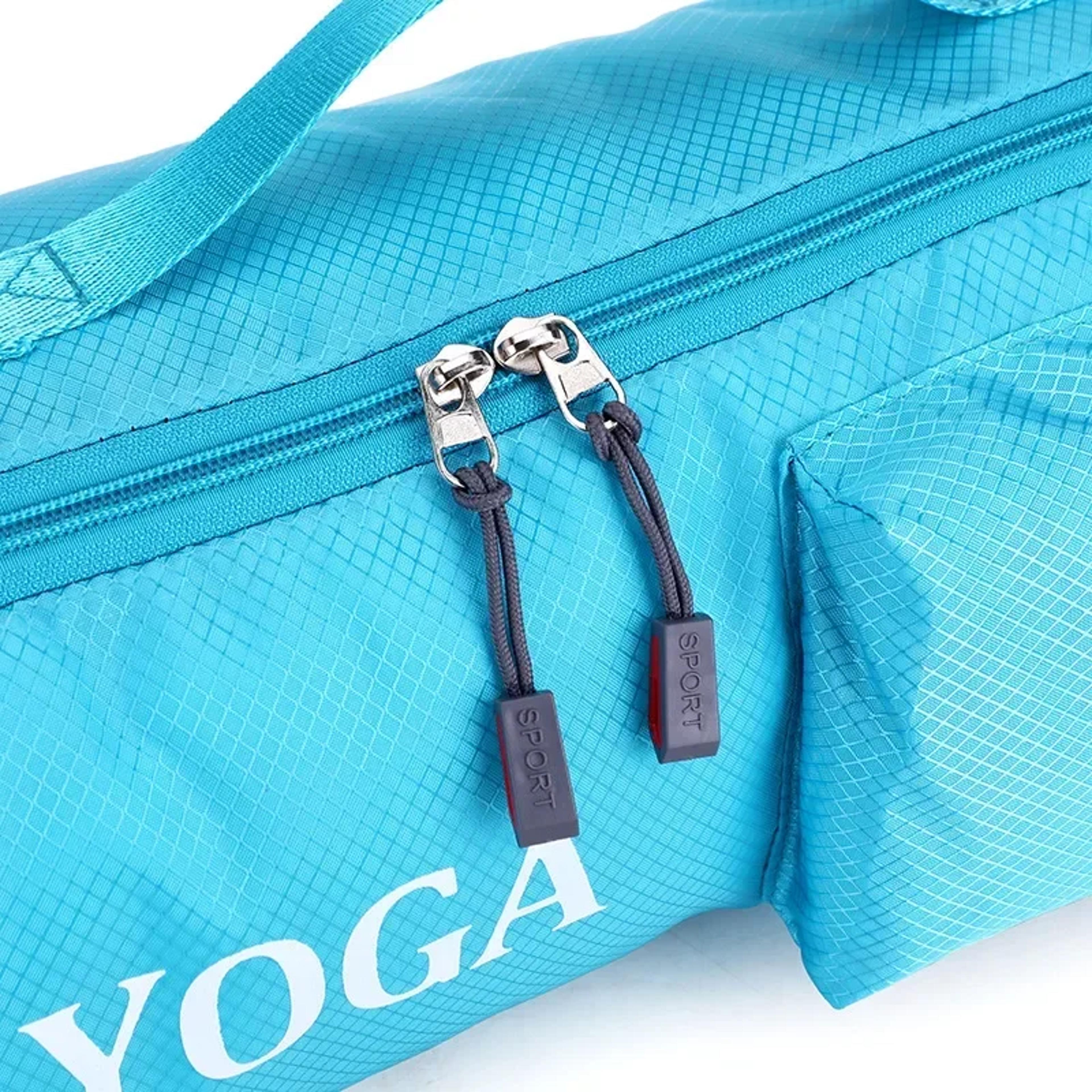 Large Capacity Yoga Mat Bag With Adjustable Strap And Storage Pocket 7