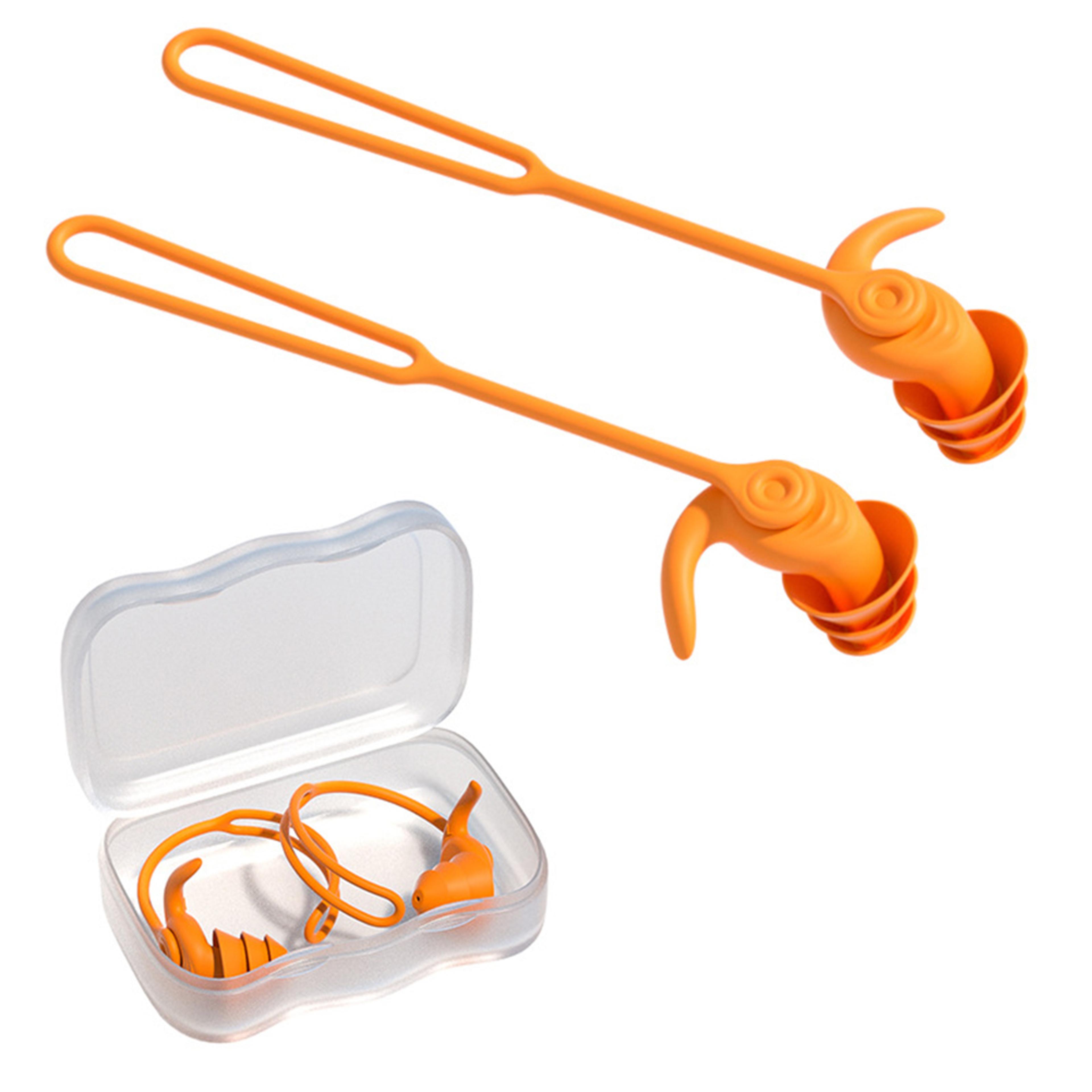 Waterproof Swimming Ear Plugs Soft Reusable Diving Earplugs For Water Sports And Noise Reduction 4