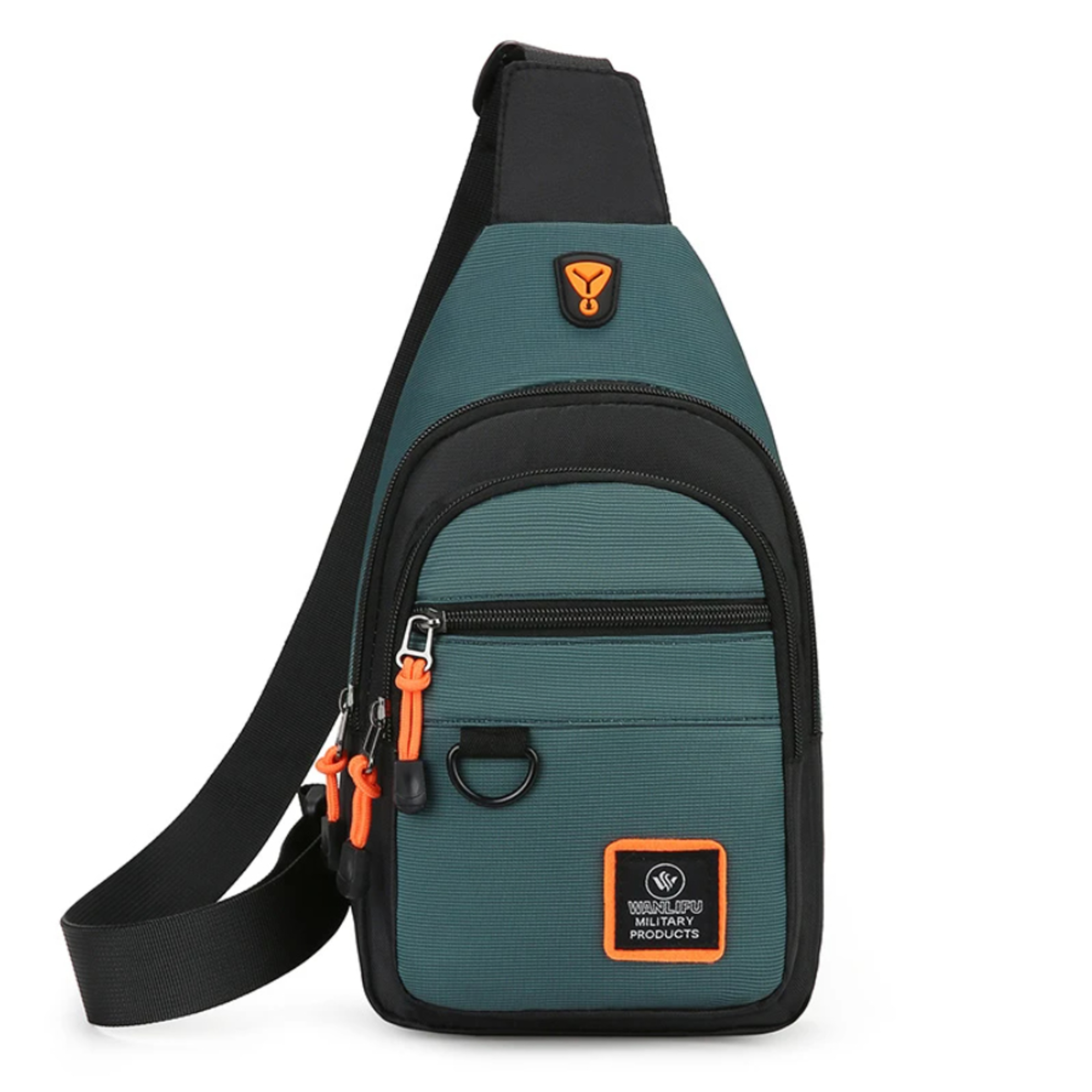 Lightweight Oxford Men Chest Bag Crossbody Shoulder Sling Bag For Daily Travel 1