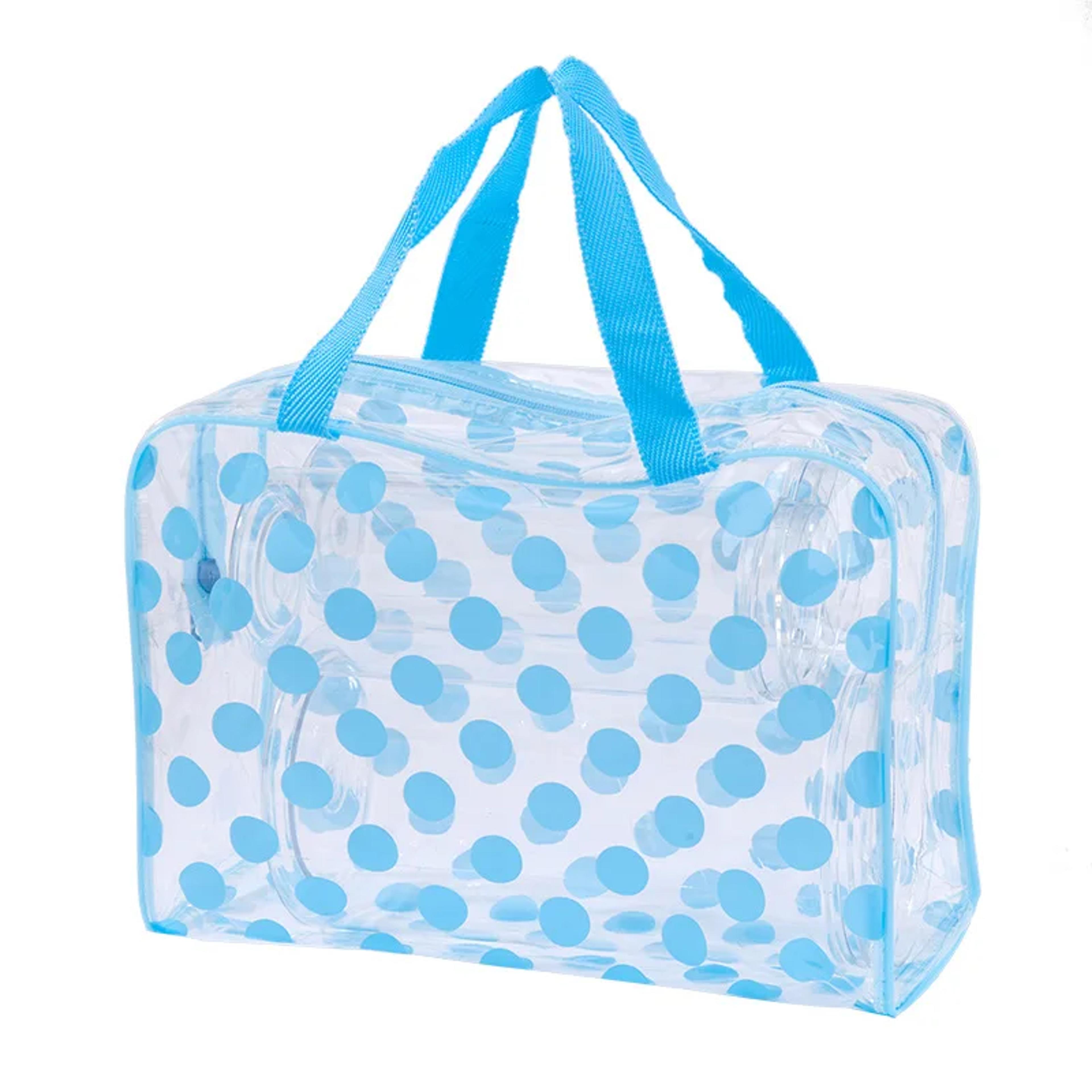 Transparent PVC Waterproof Swim Bag For Women Beach Pool Travel Storage Handbag 4