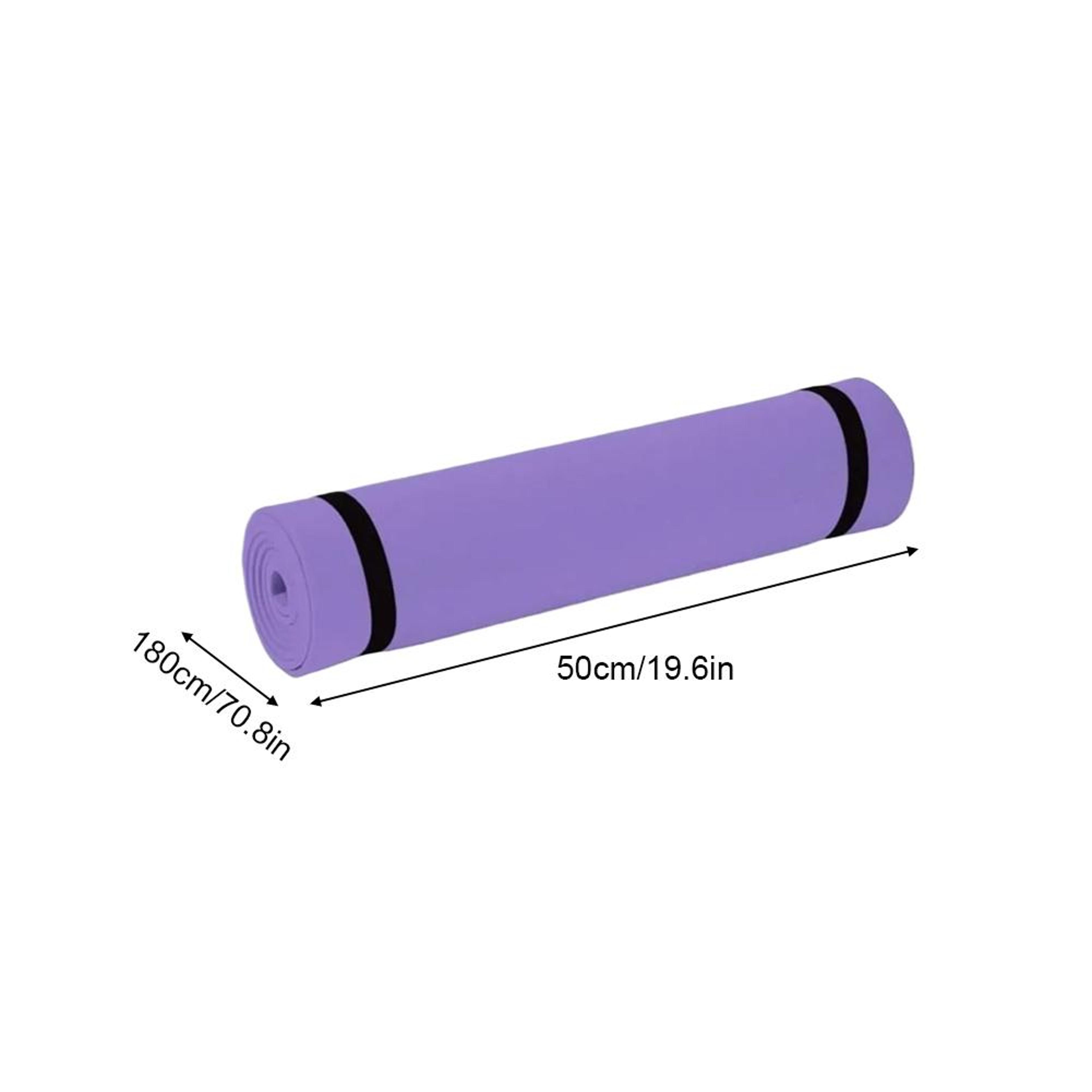 Non Slip Yoga Mat Lightweight Cushioned Exercise Mat For Pilates Fitness And Travel 8