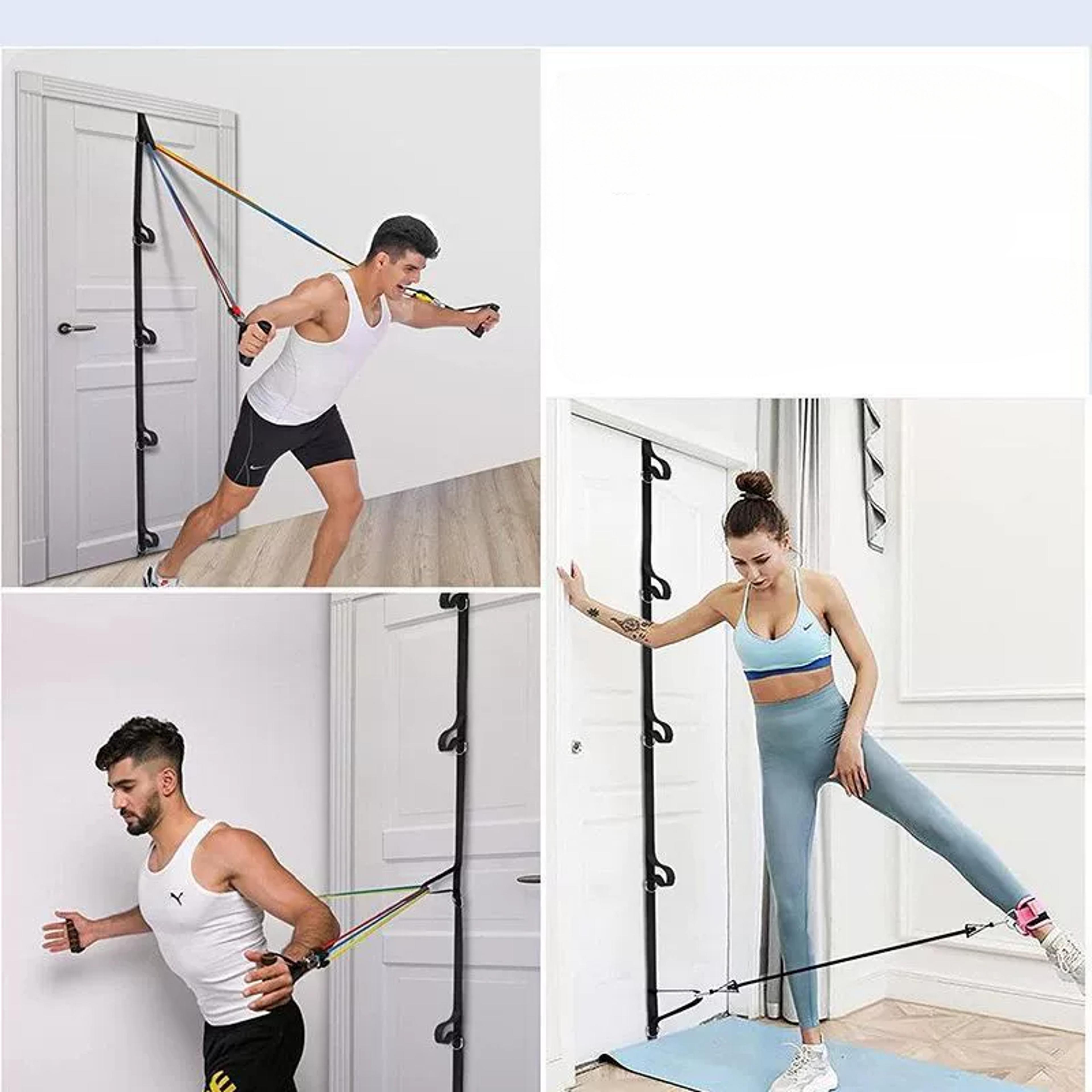 Multi Point Resistance Band Door Anchor Strap For Home Gym Workouts 2