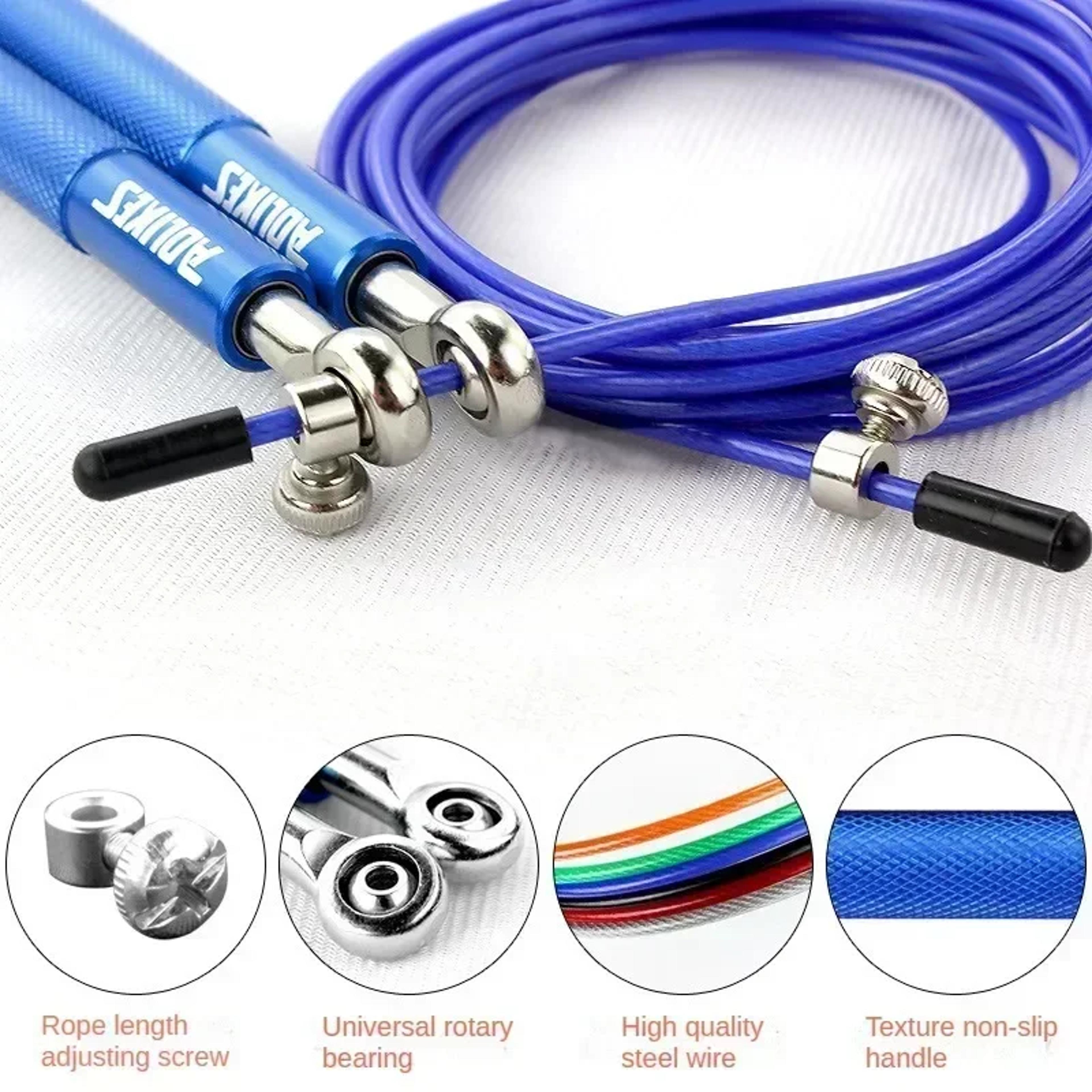 Professional Speed Jump Rope Adjustable Boxing Fitness Skipping Rope 2