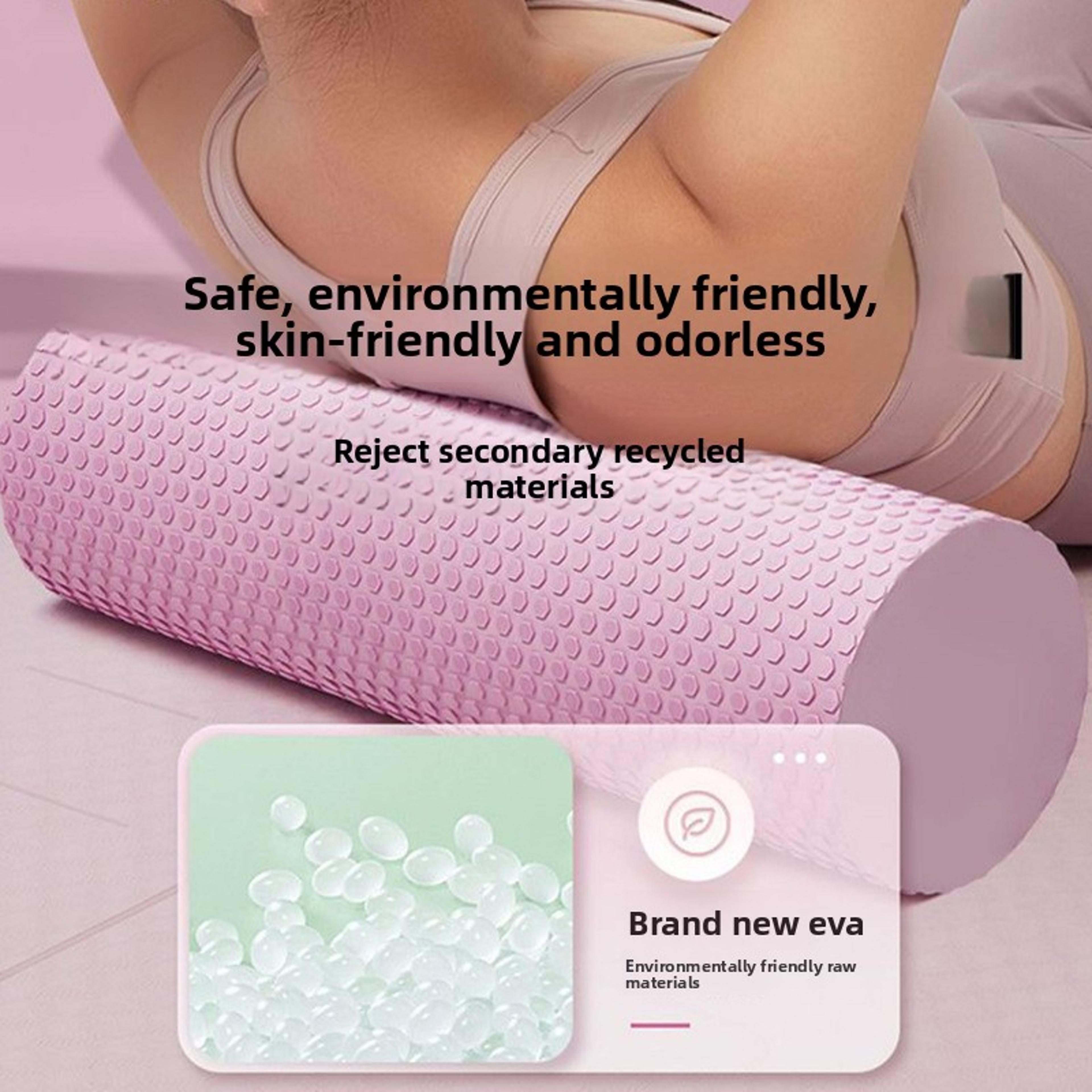 High Density EVA Foam Roller For Deep Tissue Massage Yoga Pilates And Muscle Recovery 4