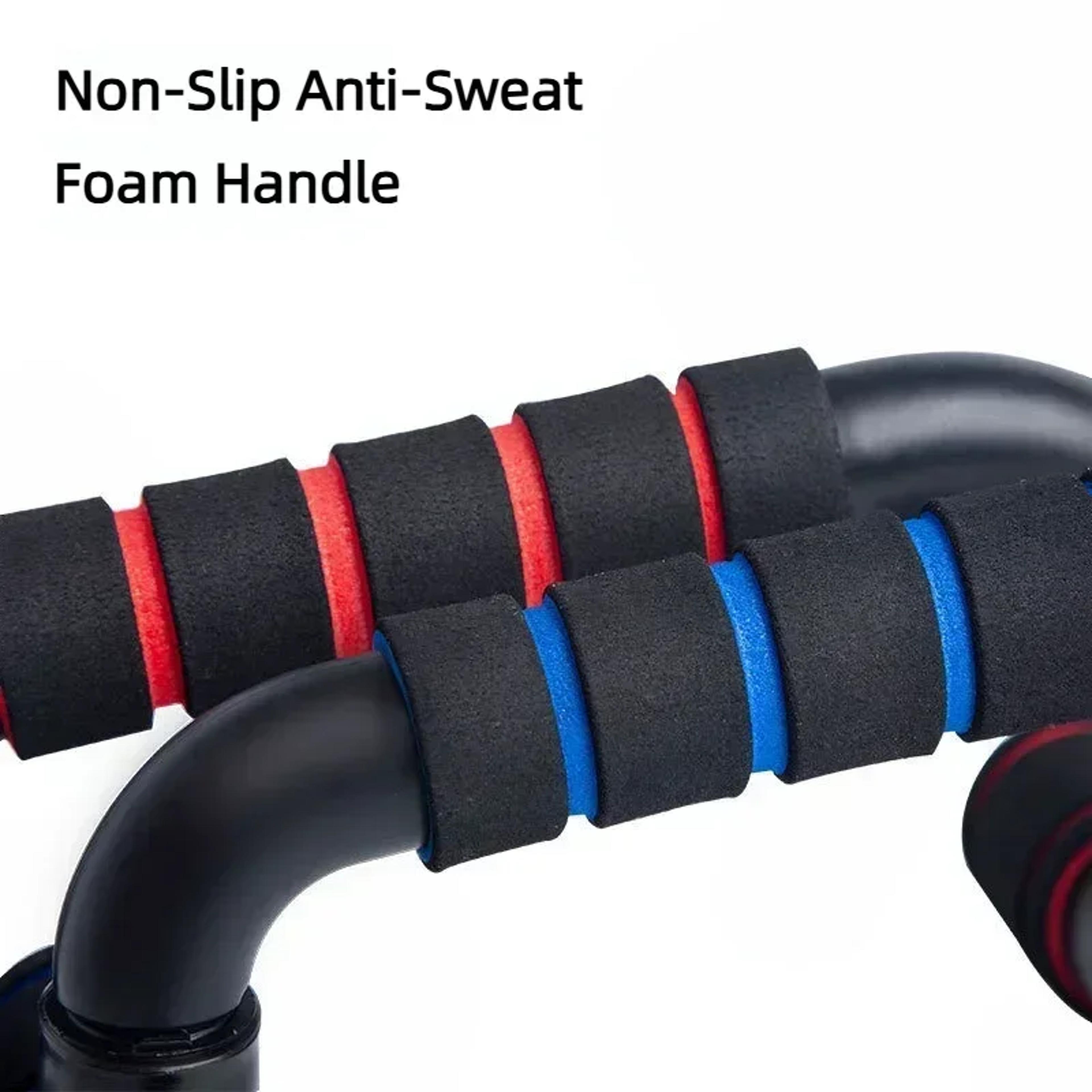Non Slip Push Up Bars Ergonomic Home Gym Handles For Chest Arm And Upper Body Training 4