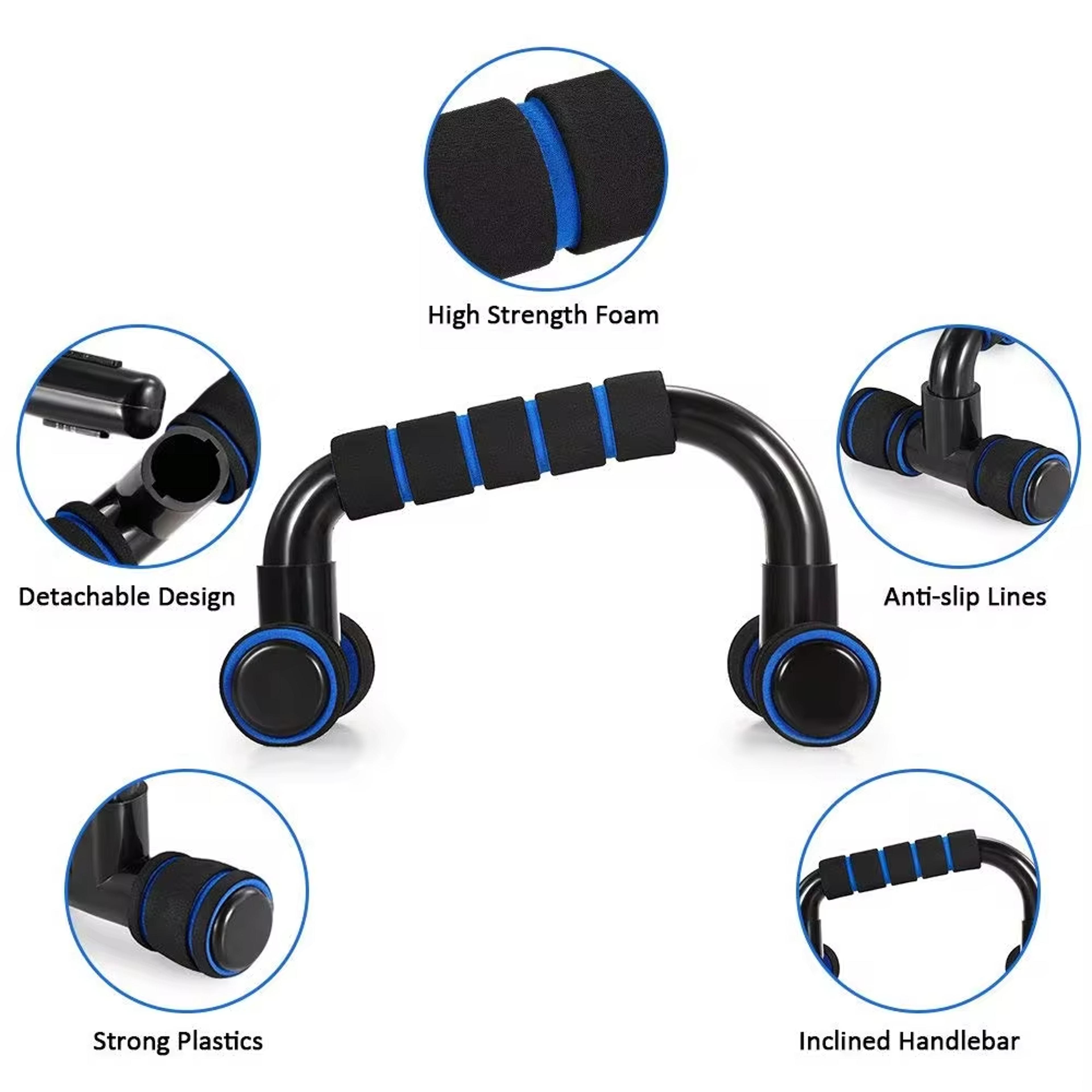 Non Slip Push Up Bars Ergonomic Home Gym Handles For Chest Arm And Upper Body Training 5