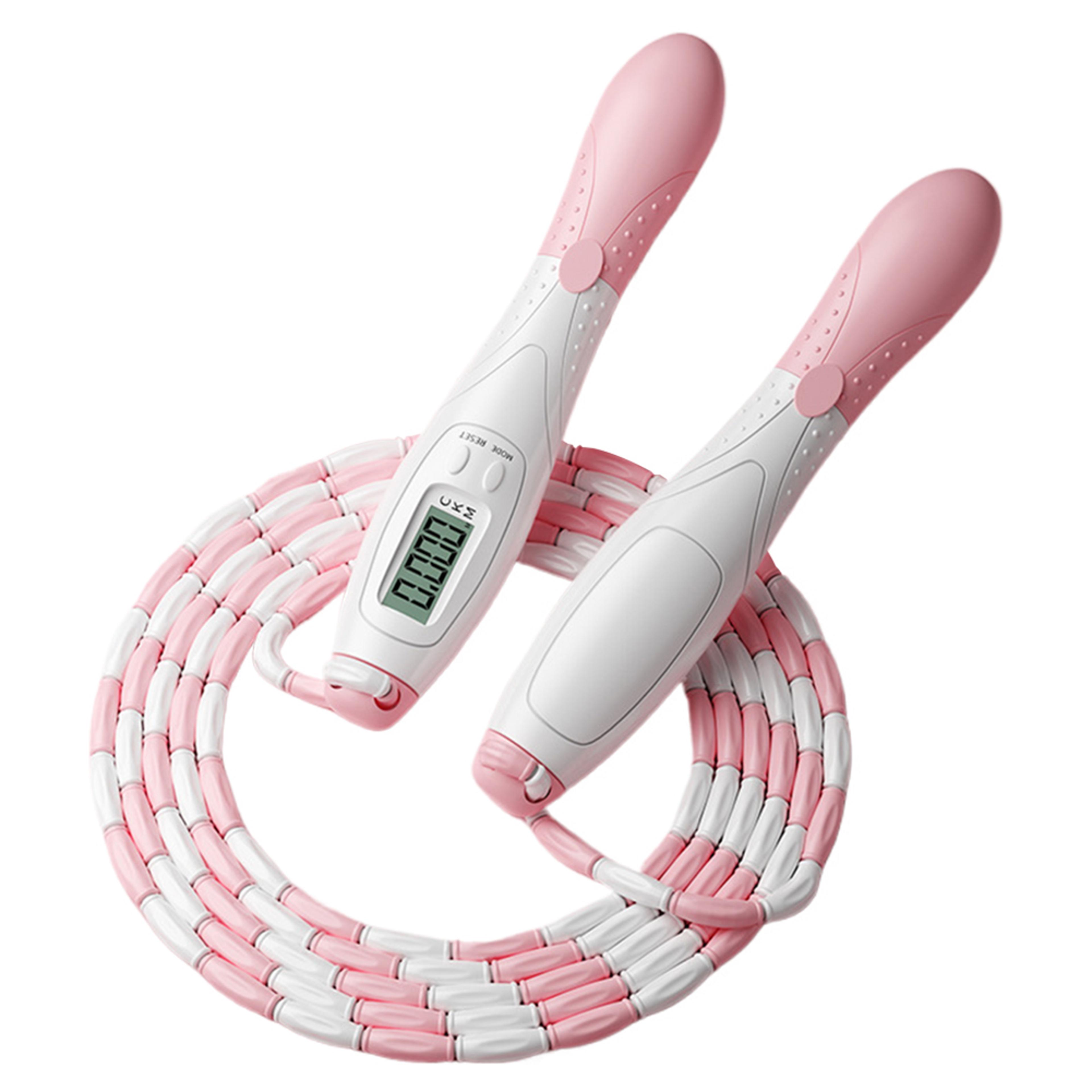 Adjustable Beaded Jump Rope With Counter For Kids Adults Fitness Training 1