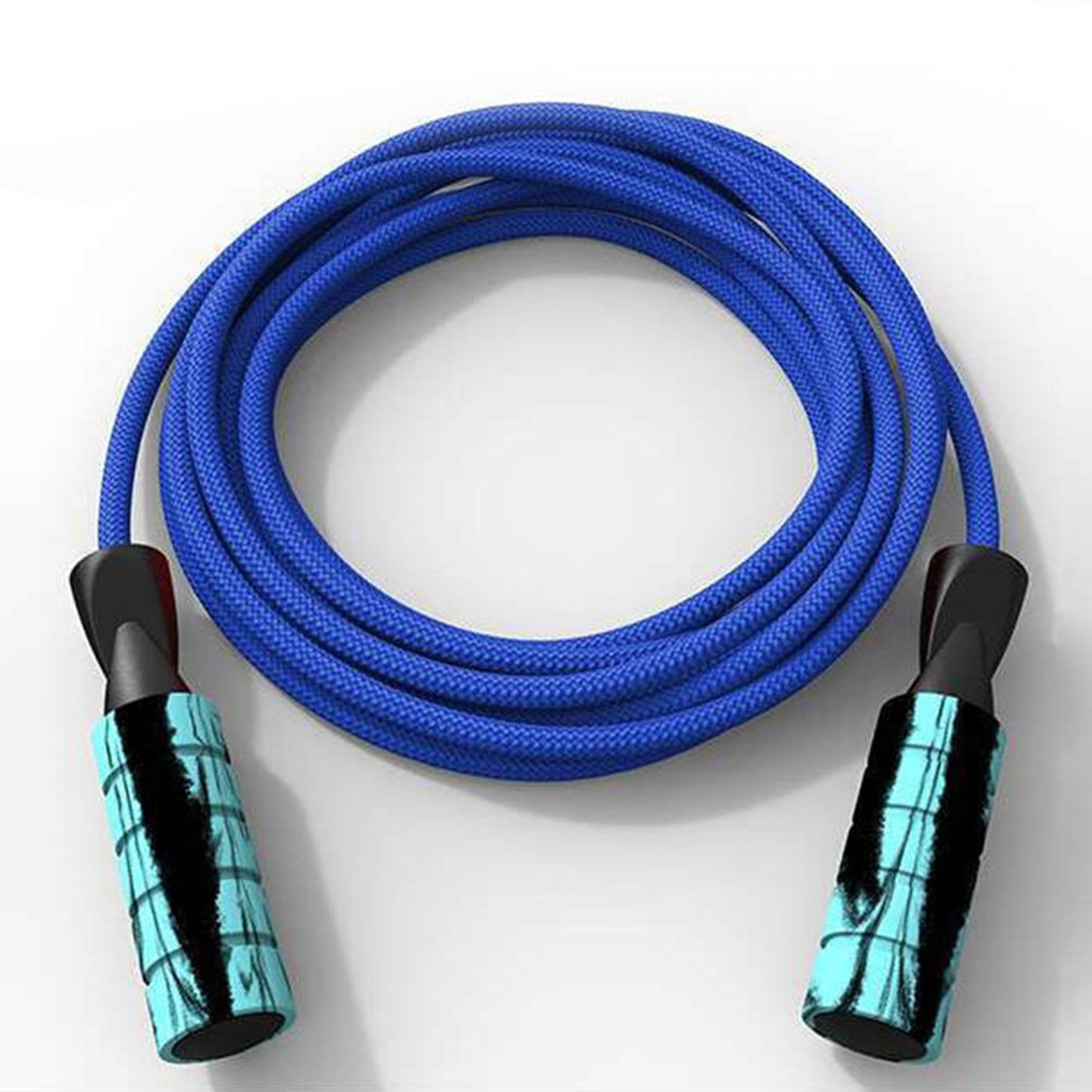 Weighted Jump Rope With Duplex Bearings For Fitness Cardio And Gym Training 1