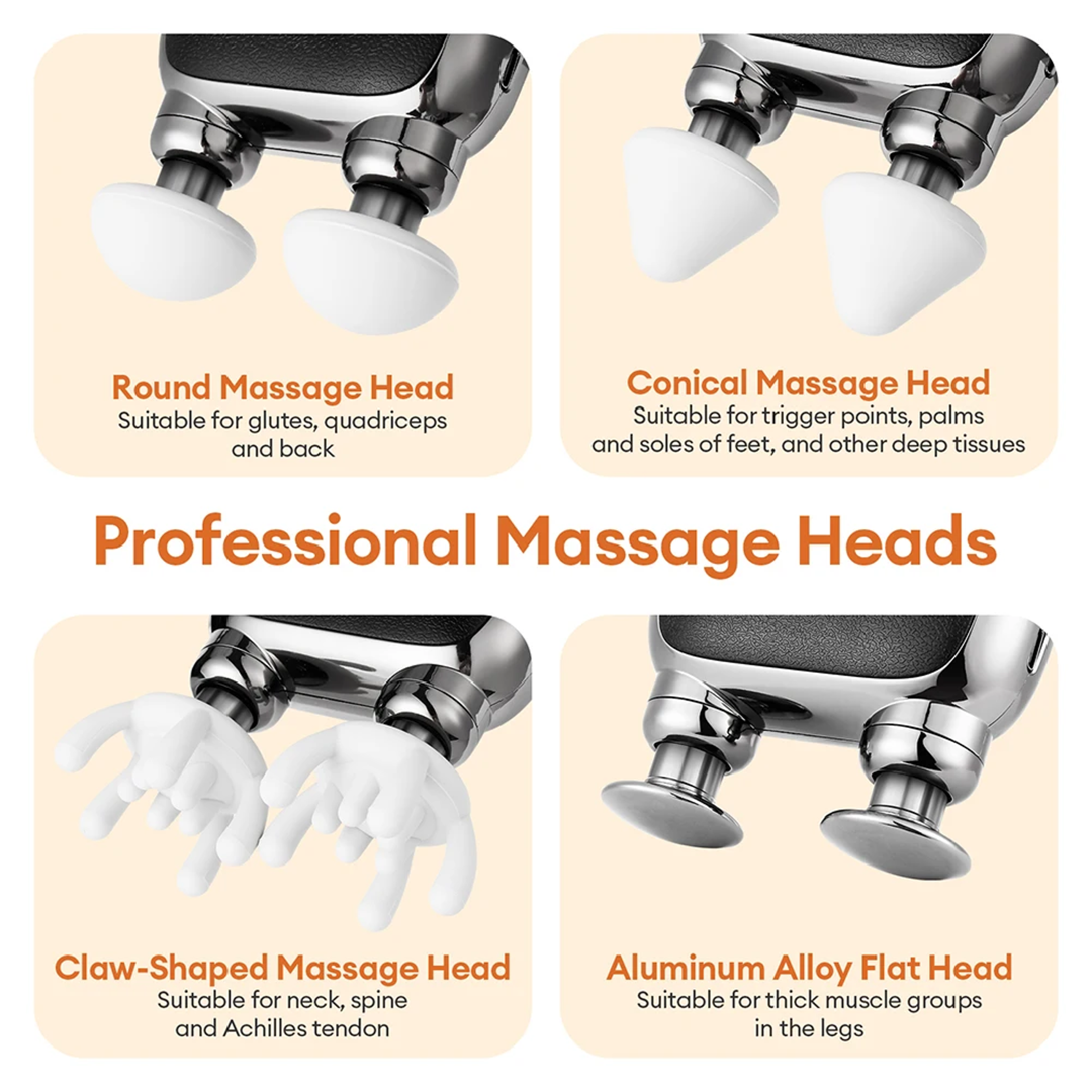 Portable Mini Massage Gun Deep Tissue Muscle Massager For Recovery And Relaxation 4