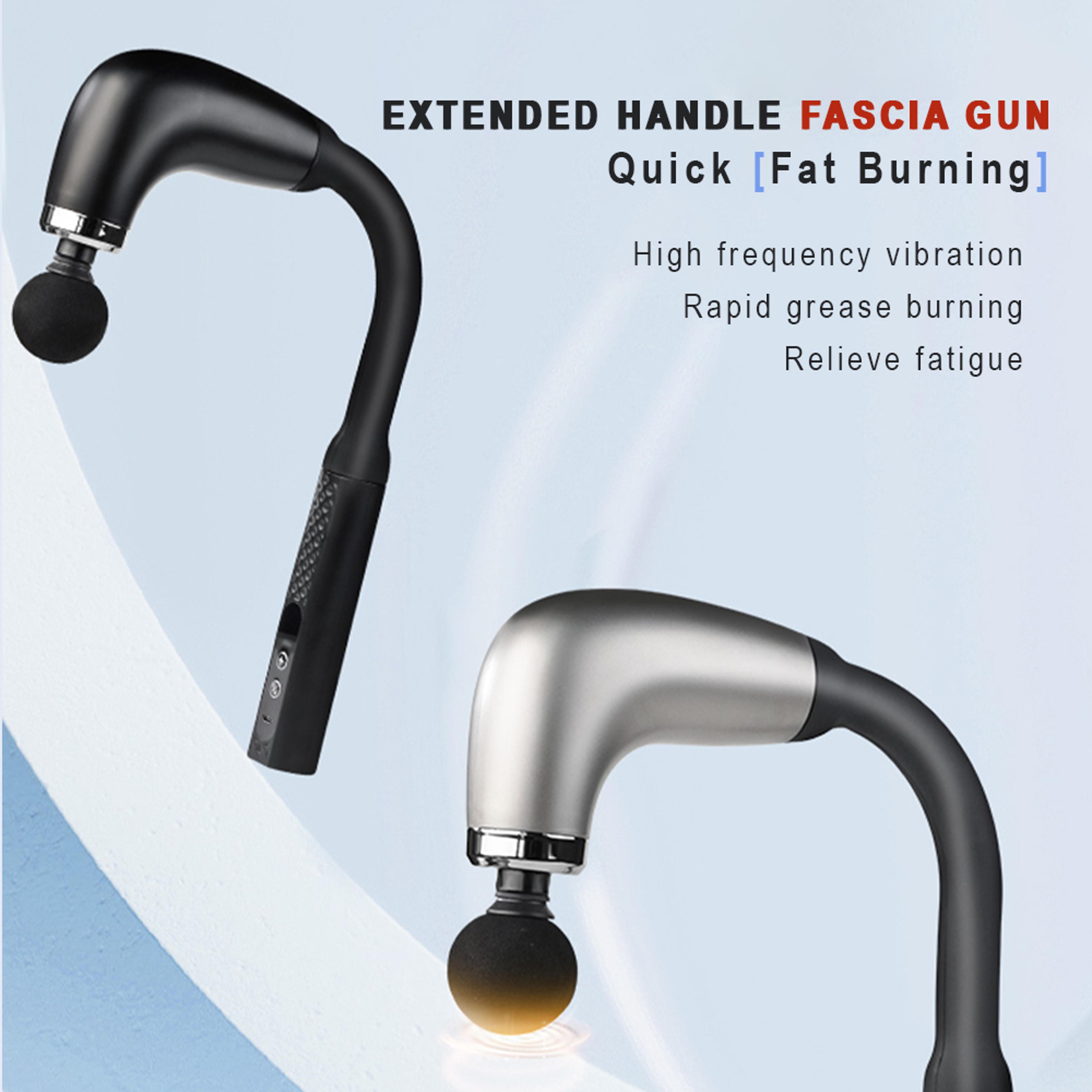 Smart Fascia Massage Gun Handheld Deep Tissue Body Massager With Adjustable Levels 4