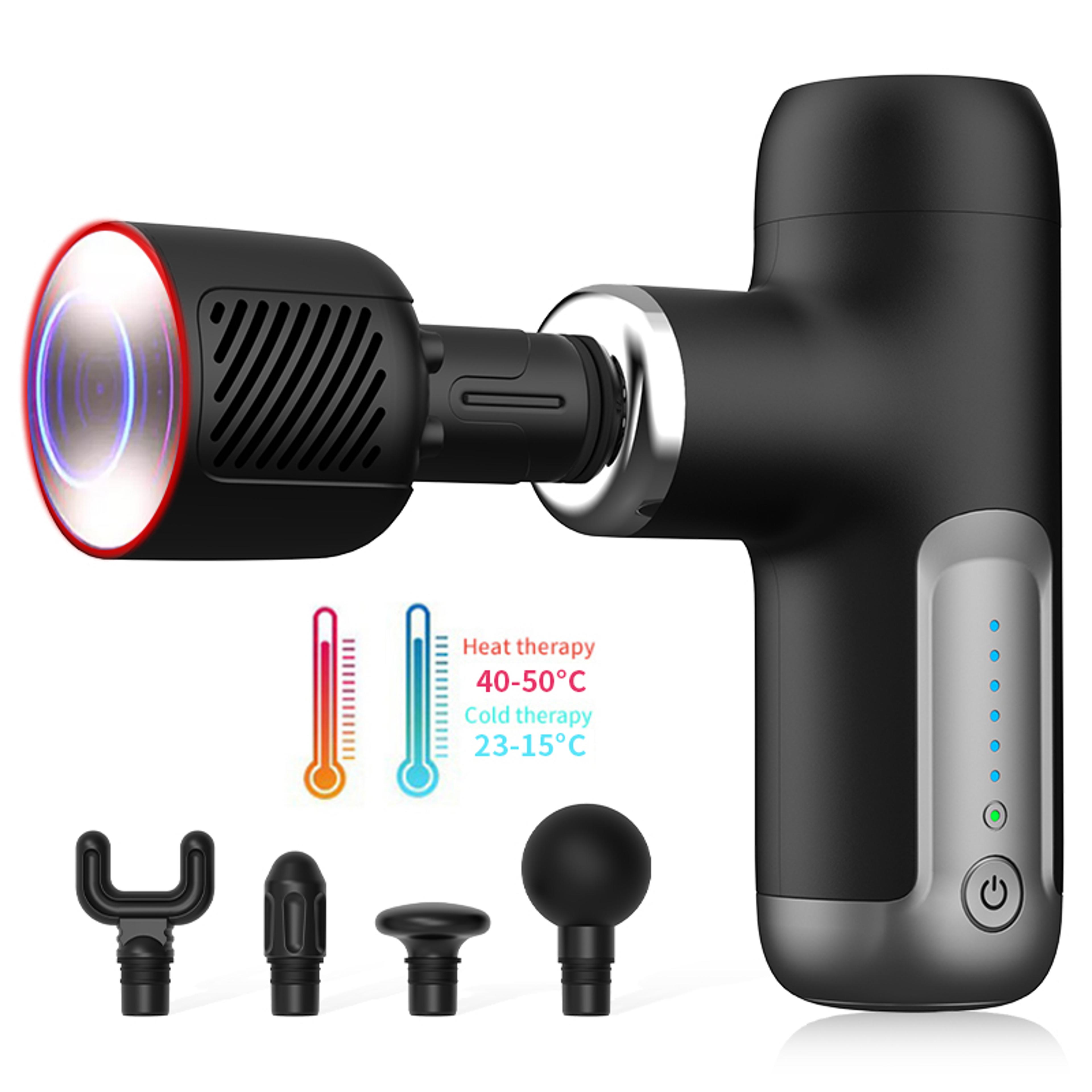 Hot Cold Massage Gun Portable Deep Tissue Muscle Recovery Massager 2