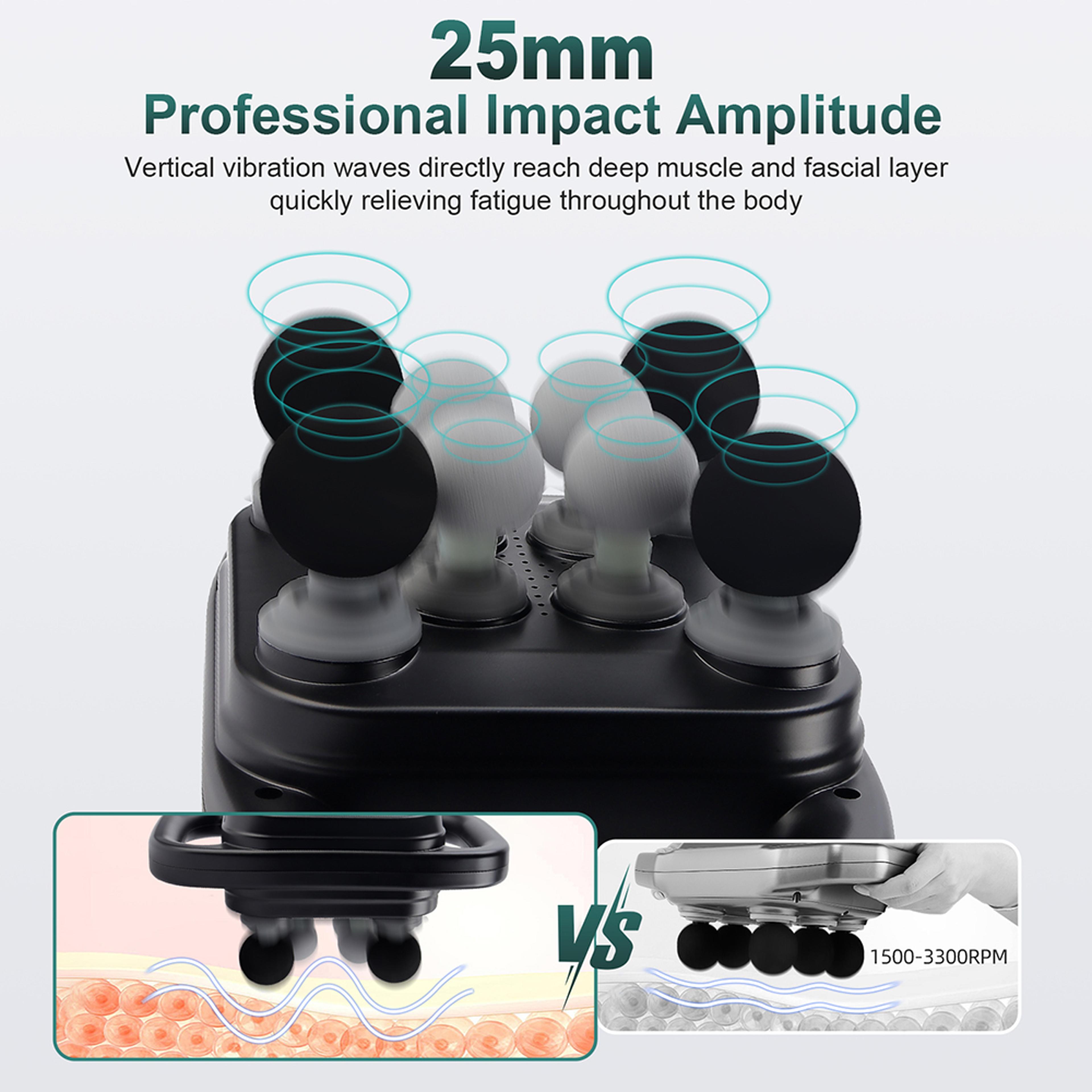 Deep Tissue Massage Gun Full Body Muscle Massager For Recovery 4