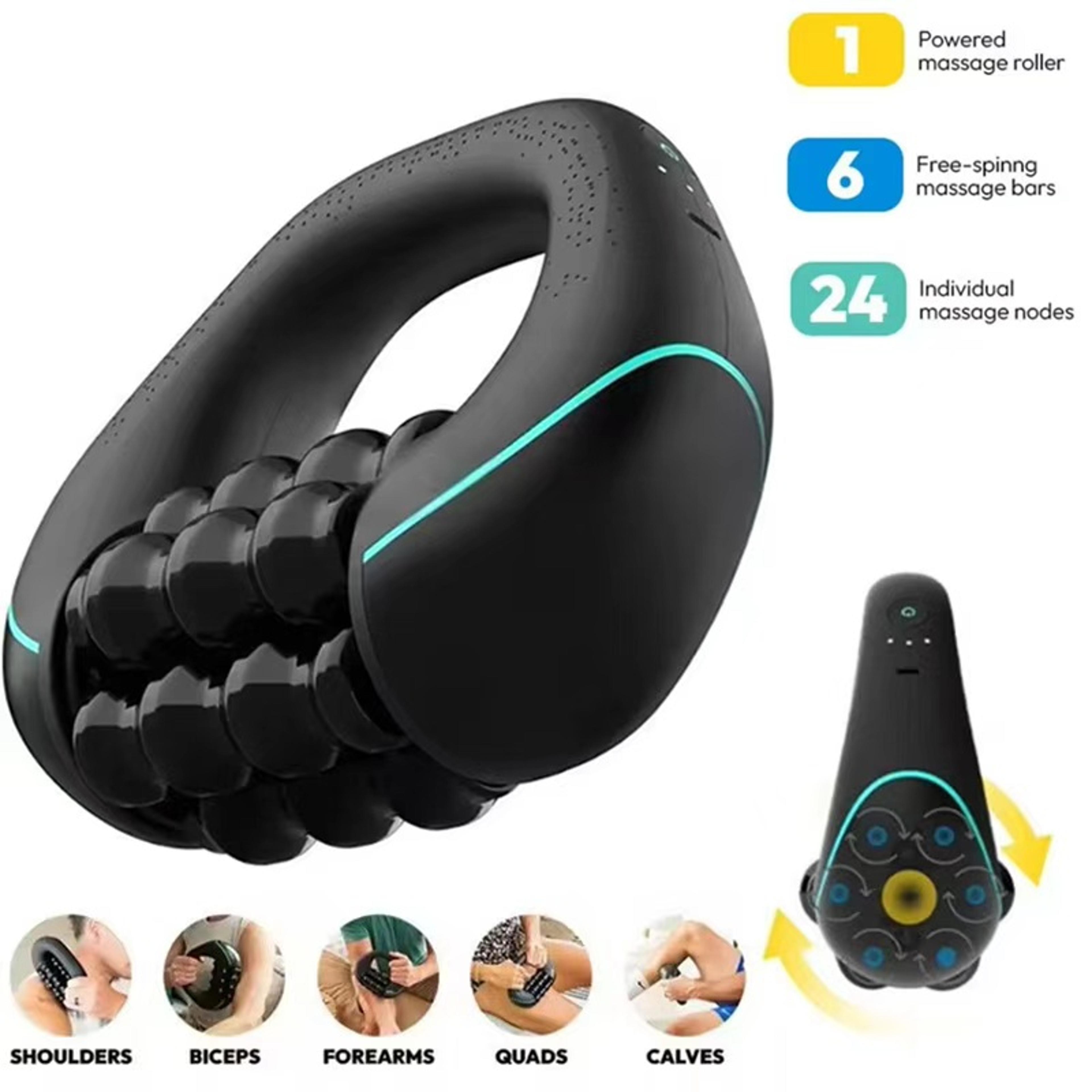 Electric Massage Roller Handheld Muscle Relaxation Body Massager 4