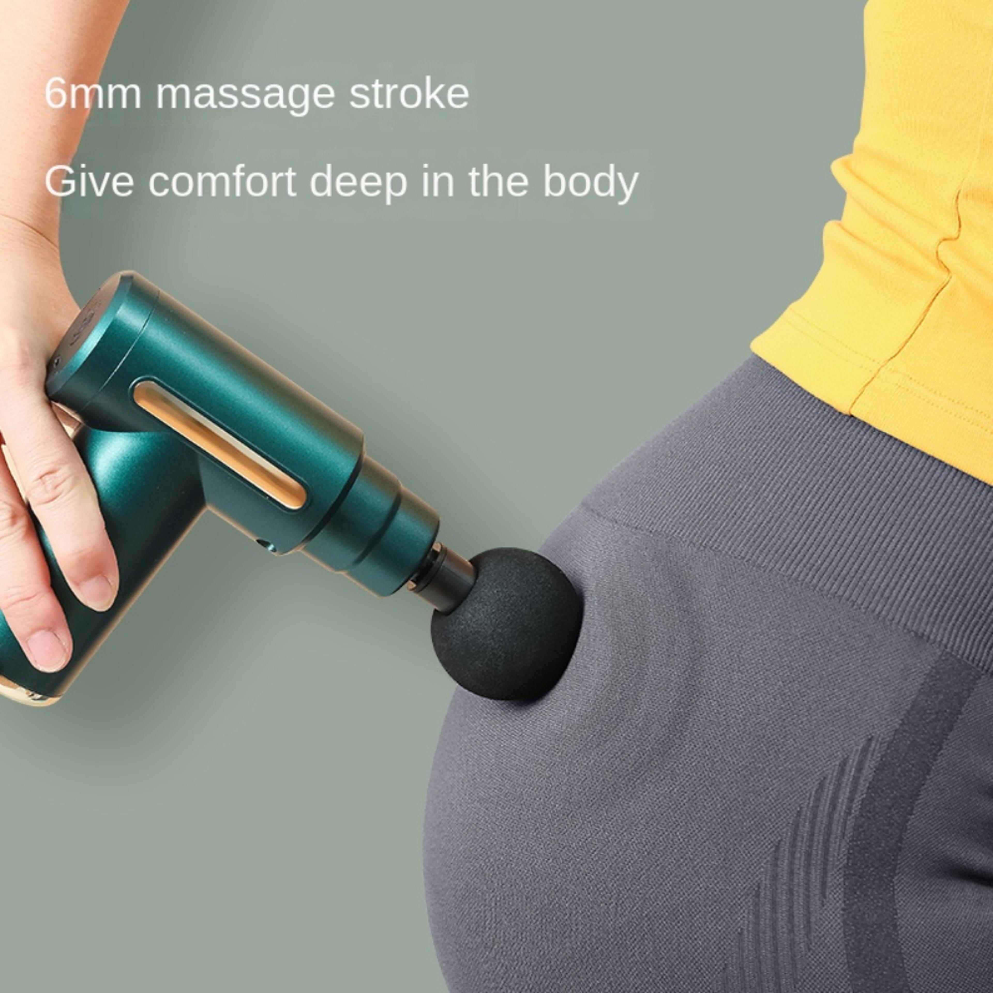 Portable Deep Tissue Massage Gun Muscle Recovery Fascia Massager 8