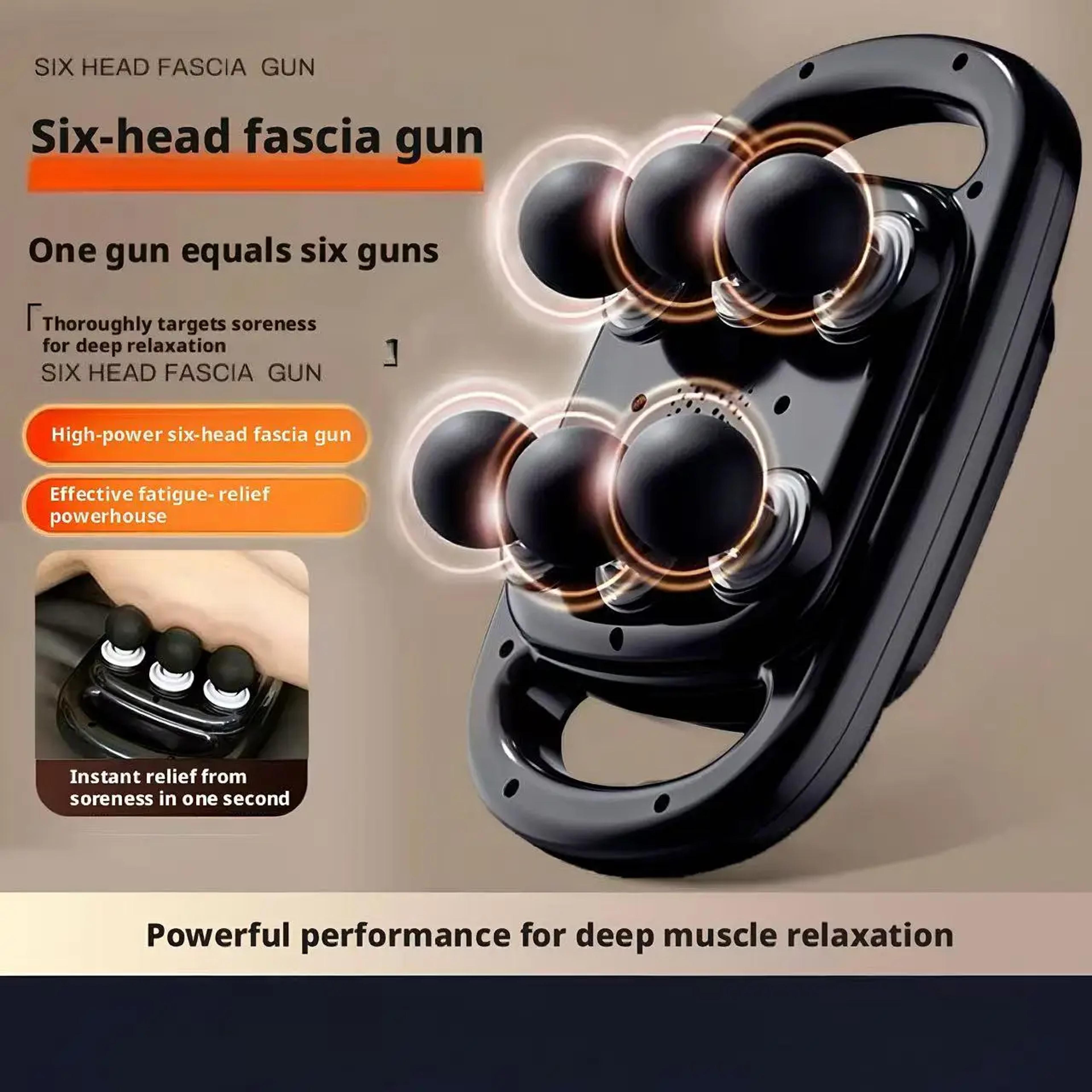 Head Deep Tissue Massage Gun High Frequency Percussion Muscle Massager 2
