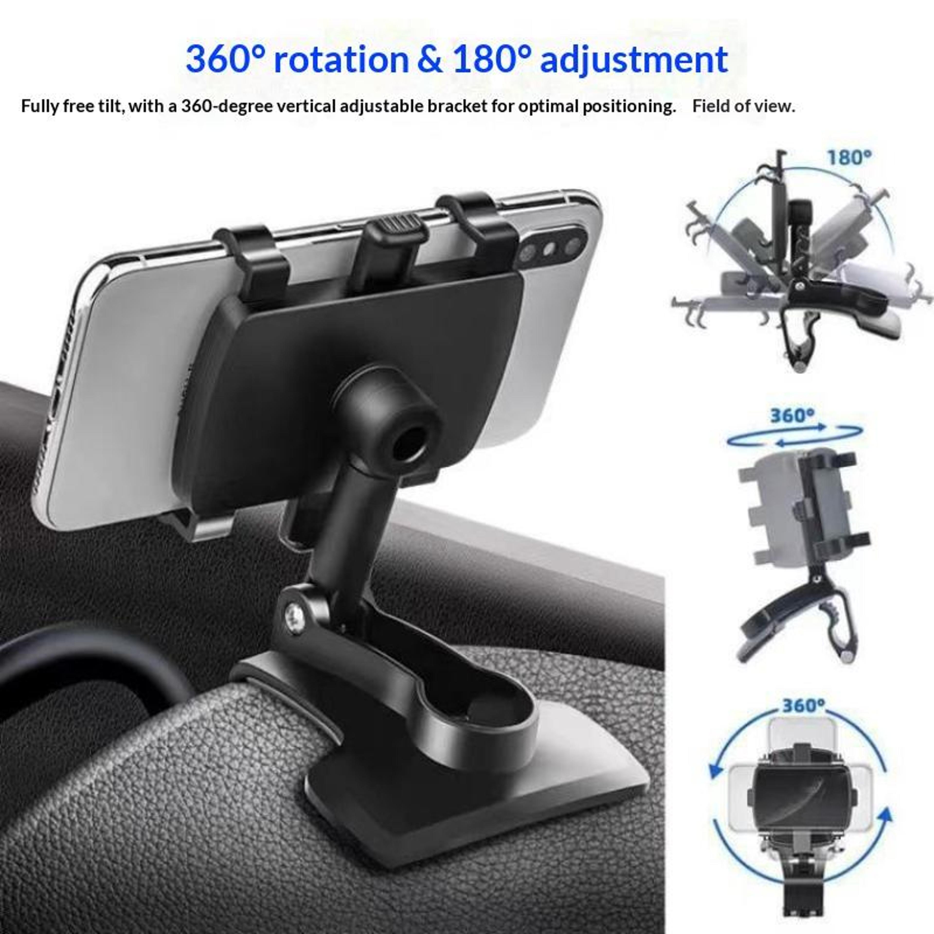 Universal Car Phone Holder Dashboard Clip Mount For GPS Navigation 3