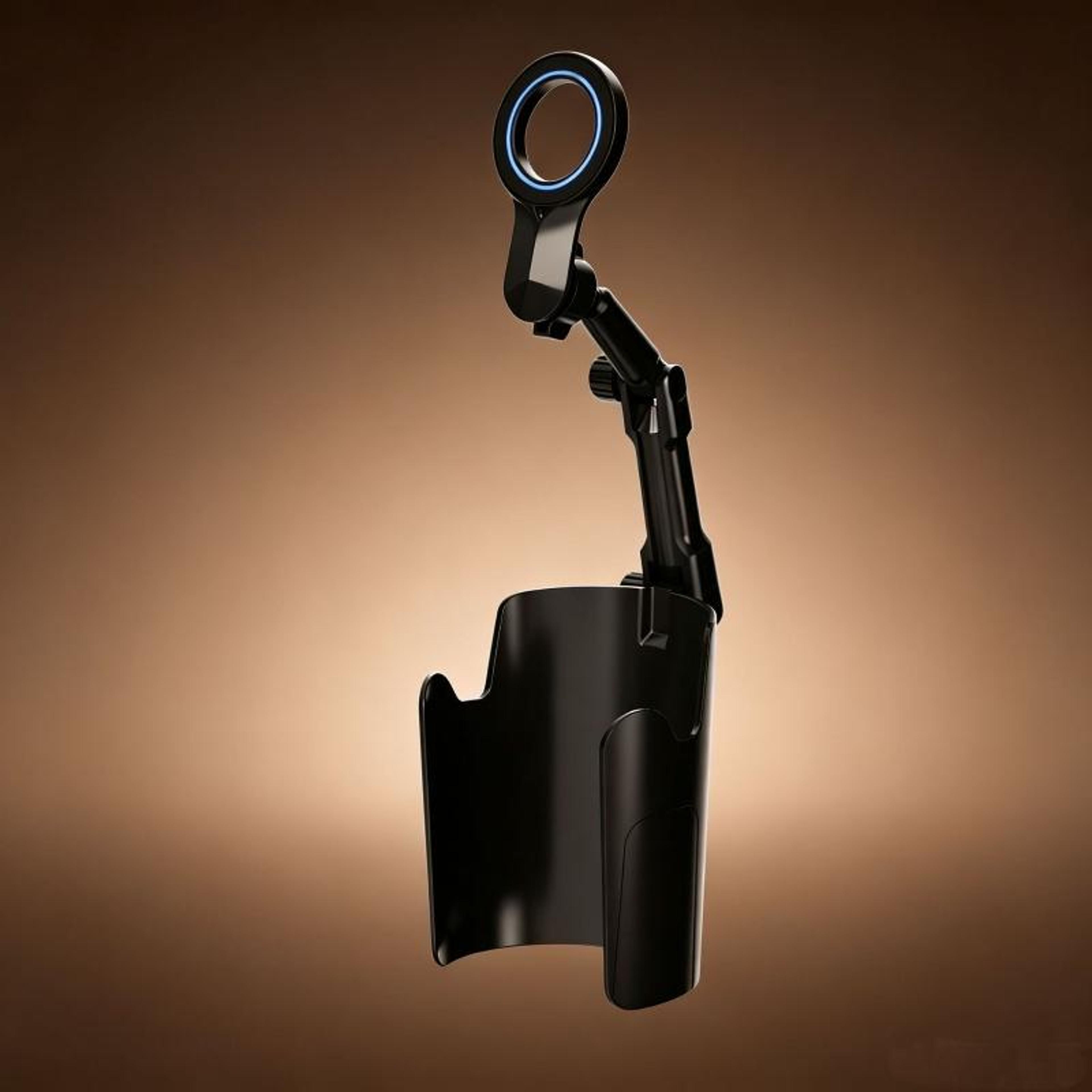 Adjustable Magnetic Car Cup Holder Phone Mount Hands Free Phone Holder 6