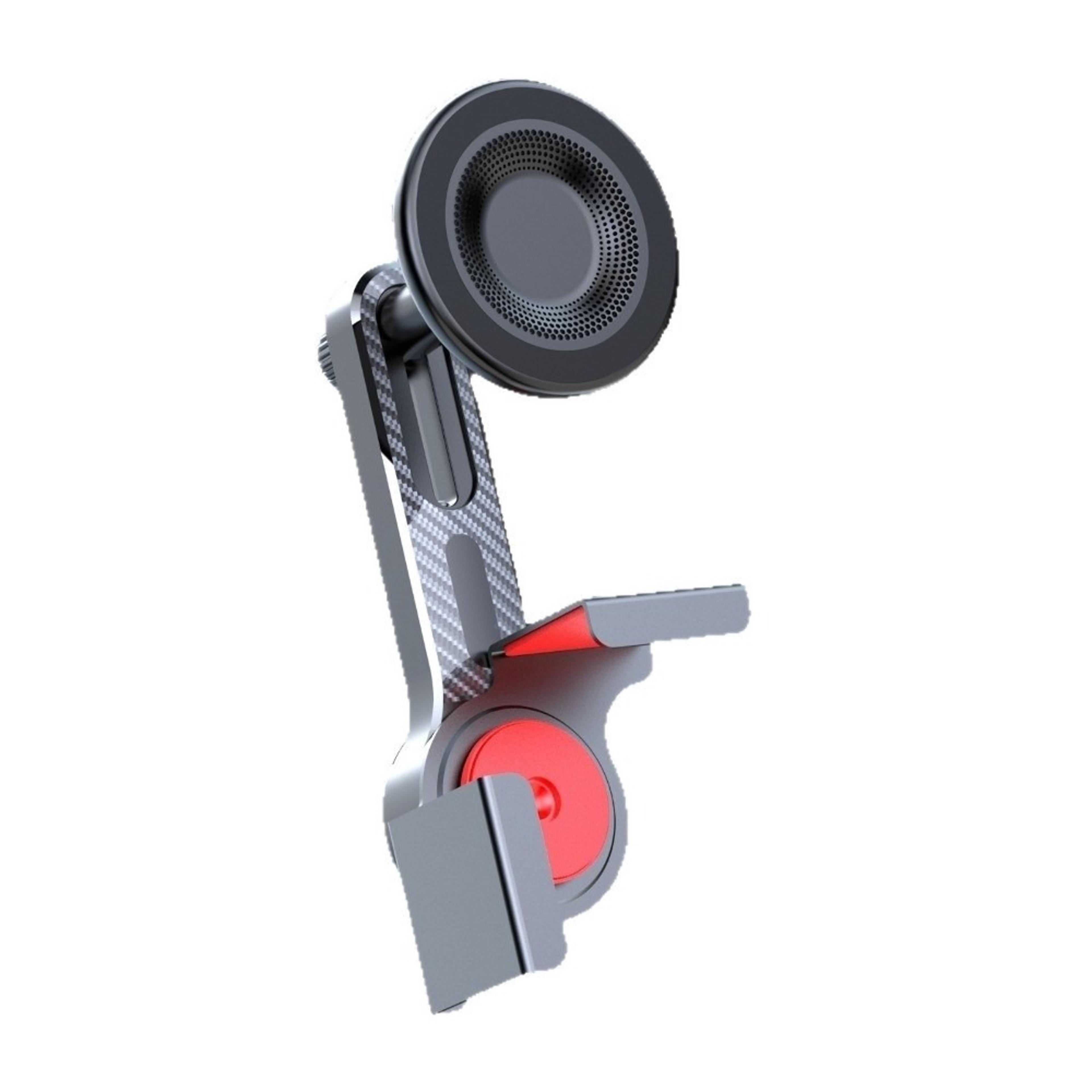 Magnetic Car Phone Holder Rotating Anti Shake Central Screen Mount 0