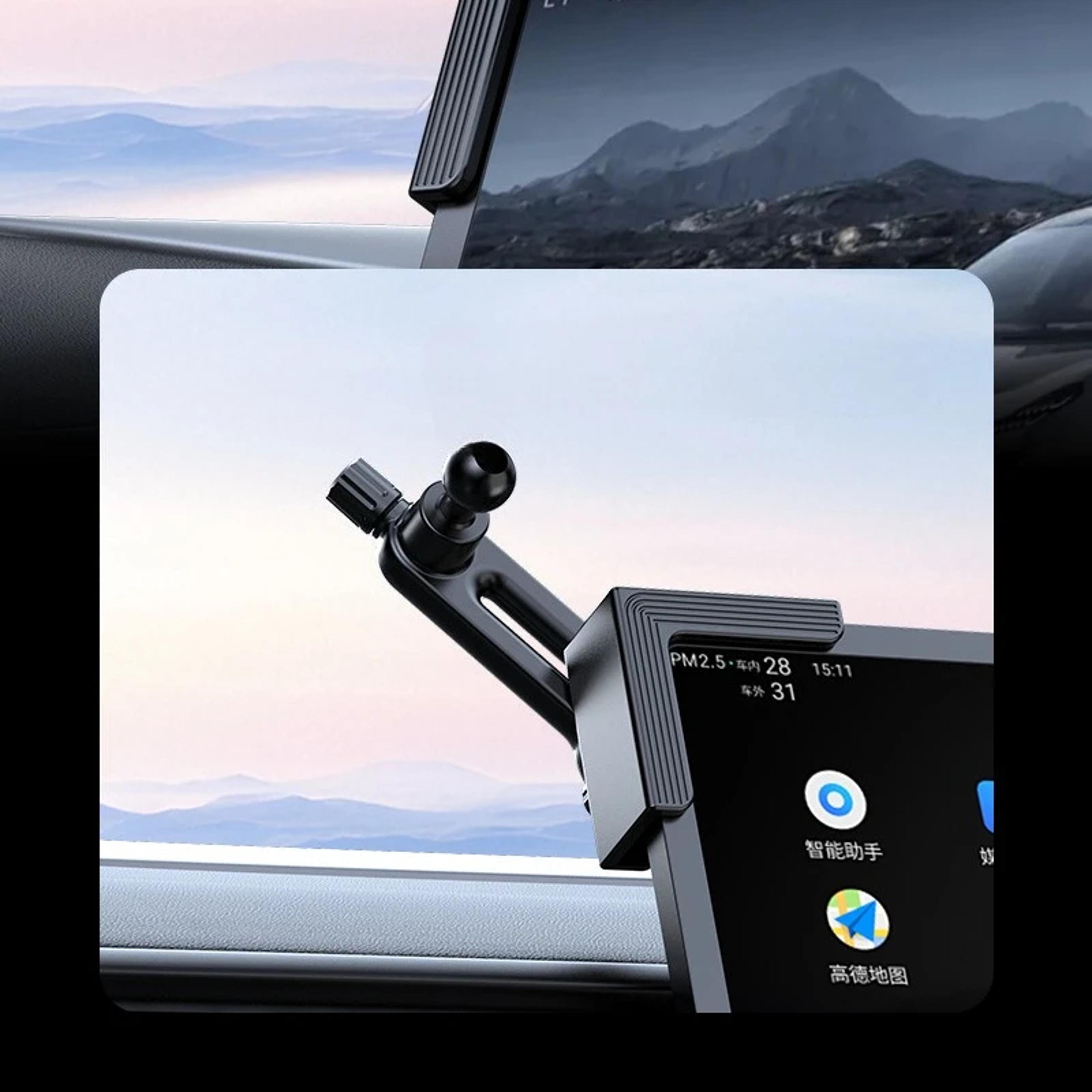 Foldable Magnetic Tesla Phone Mount Rotating Screen Holder For Model Cybertruck 2