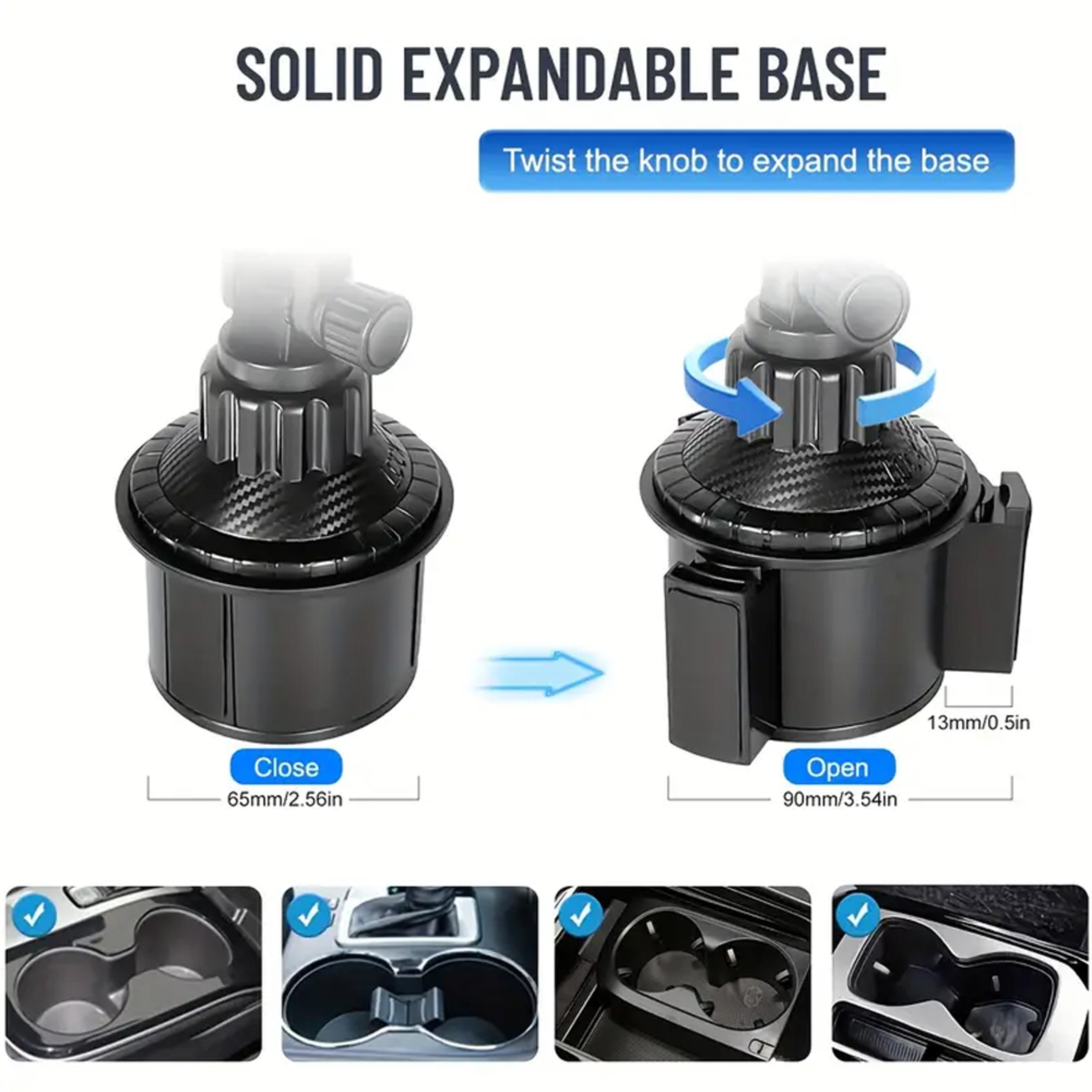 MagSafe Magnetic Car Phone Holder Rotating Cup Holder Mount 6