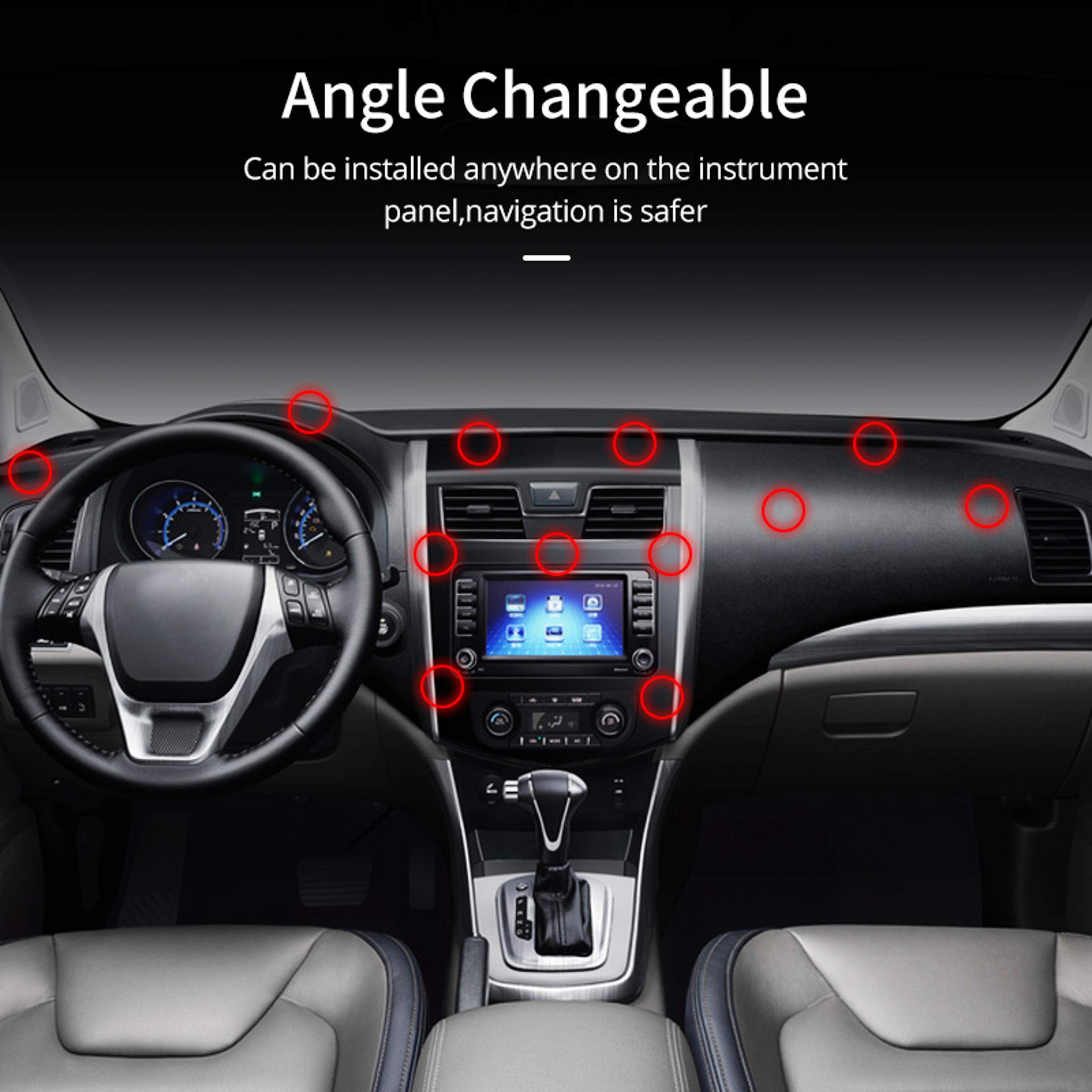 Universal Magnetic Car Phone Holder Air Vent Mount For IPhone Samsung GPS 4