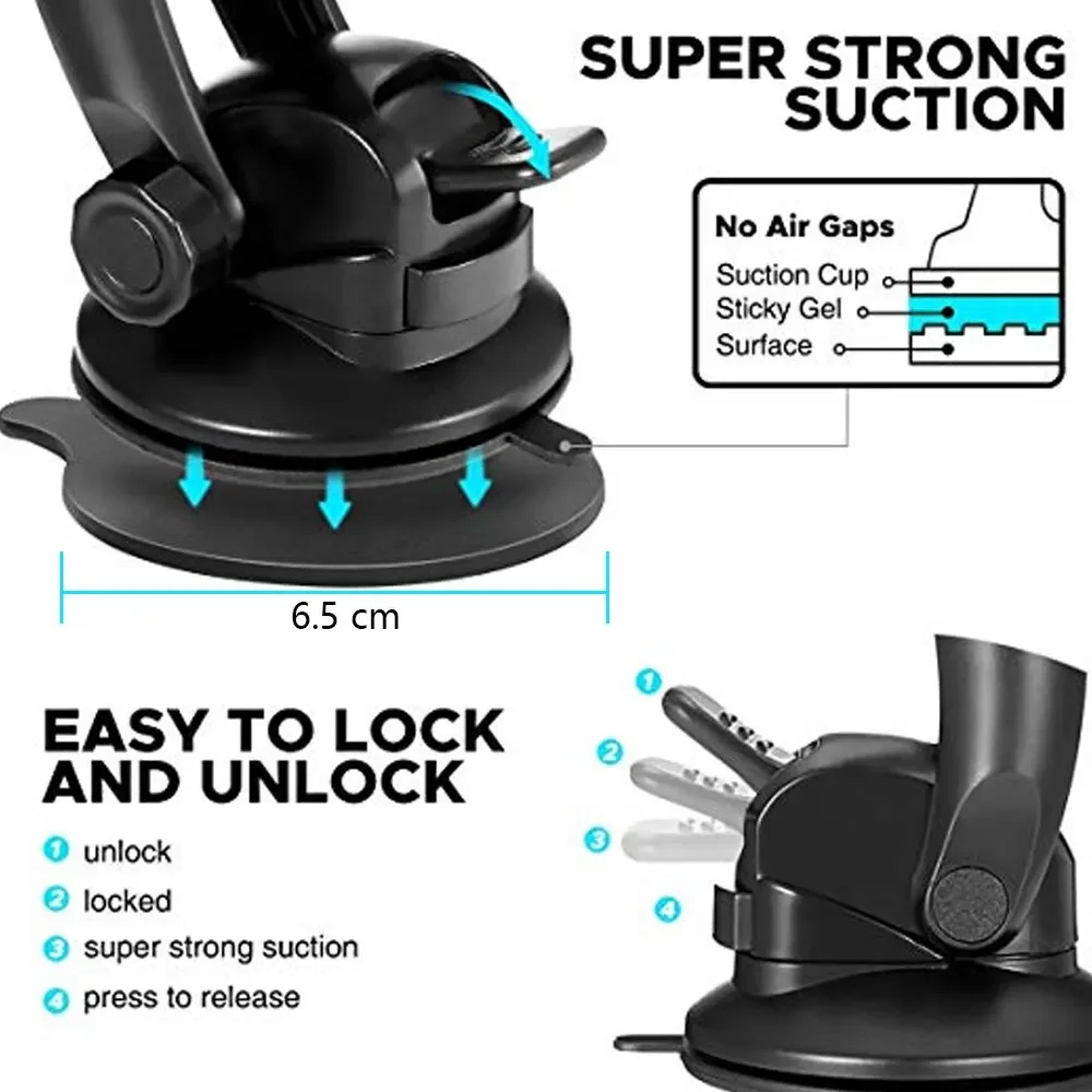 Universal Car Tablet Holder Windshield Dashboard Suction Mount For IPad And Tablets 4