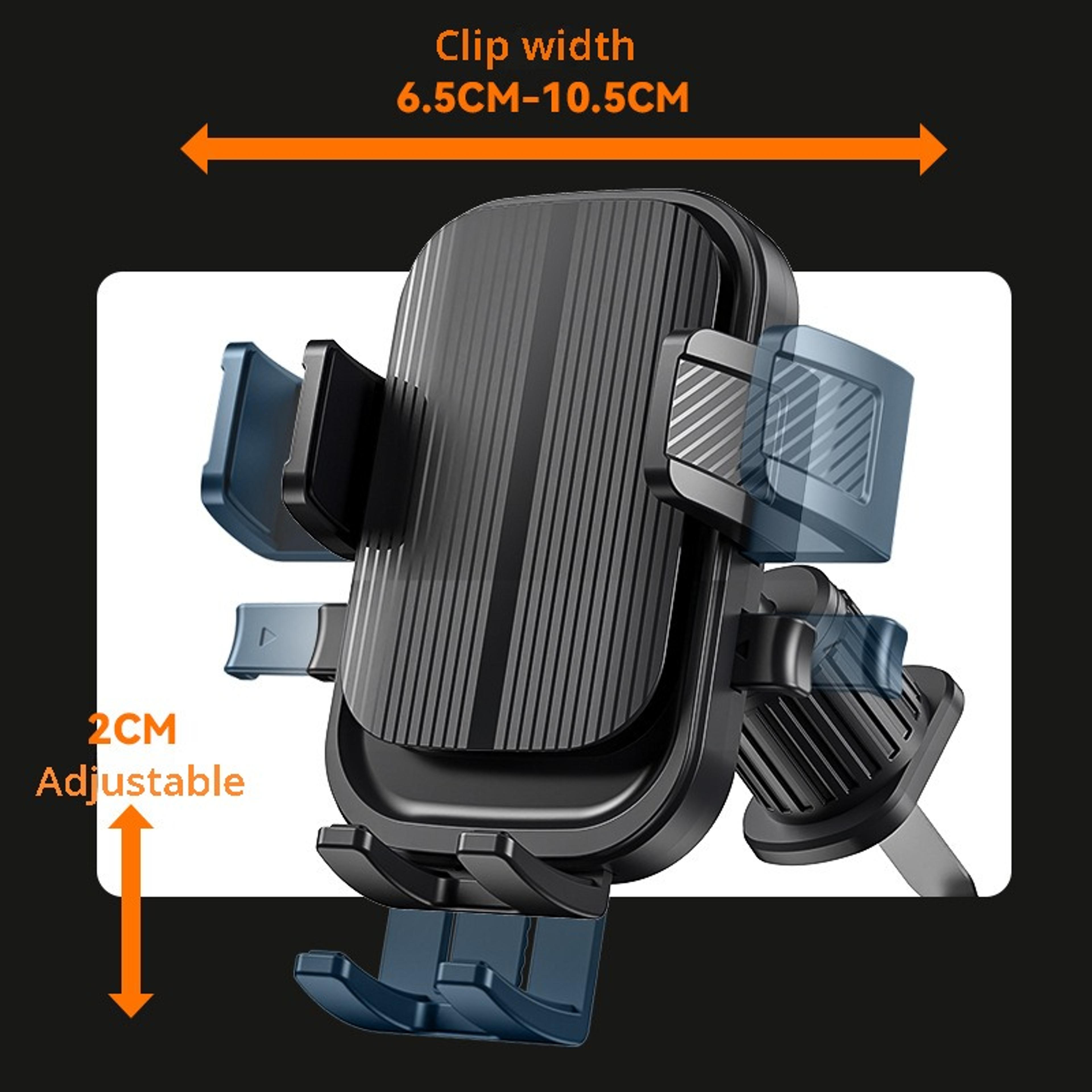 Flexible Auto Lock Car Phone Holder Universal Air Vent Phone Mount 5