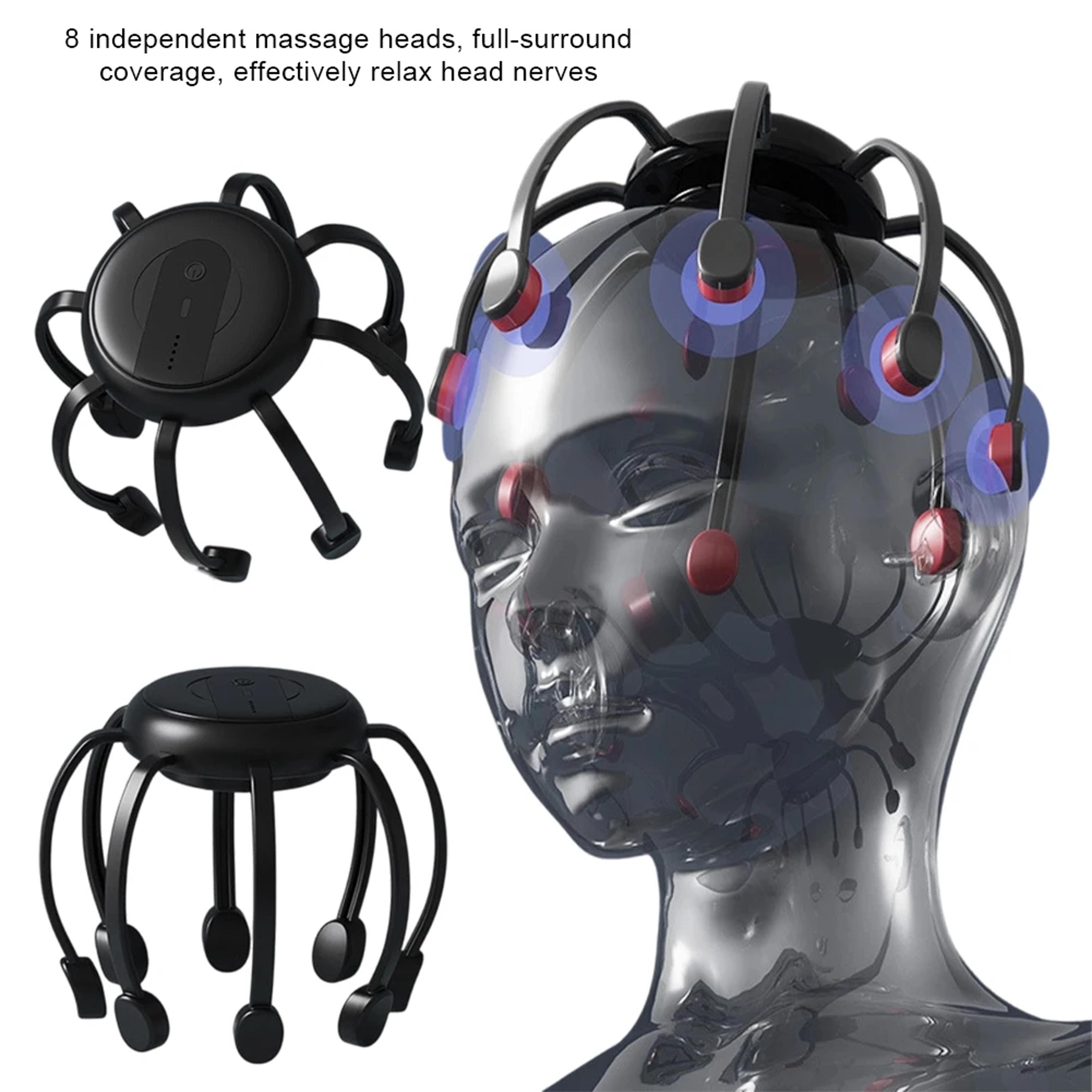 Claw Electric Scalp Massager Vibrating Head Massager For Deep Relaxation 2