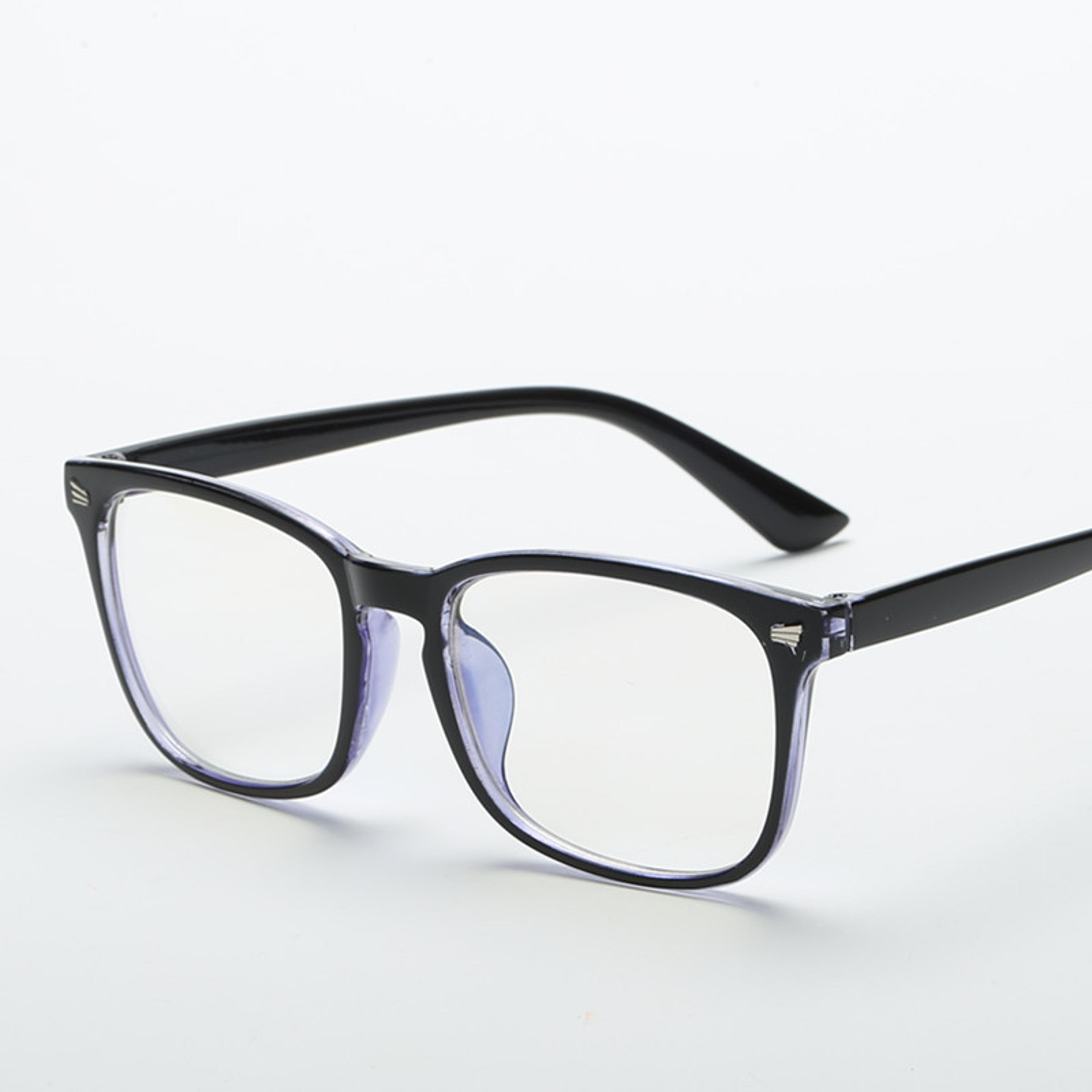 Unisex Square Clear Lens Glasses Full Frame Fashion Optical Eyewear 4