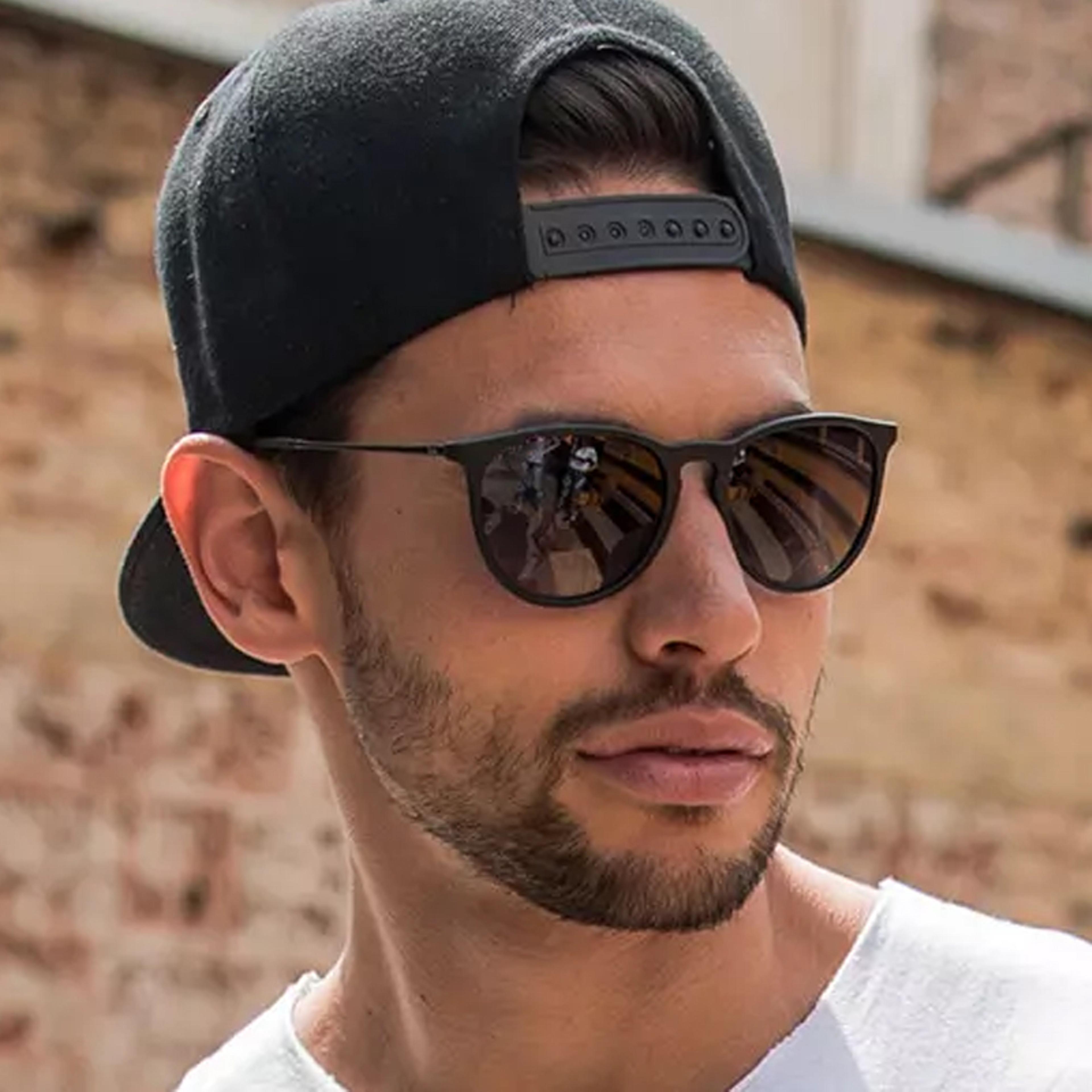 Retro Round Cat Eye Sunglasses For Men Vintage Driving Fashion Shades 3
