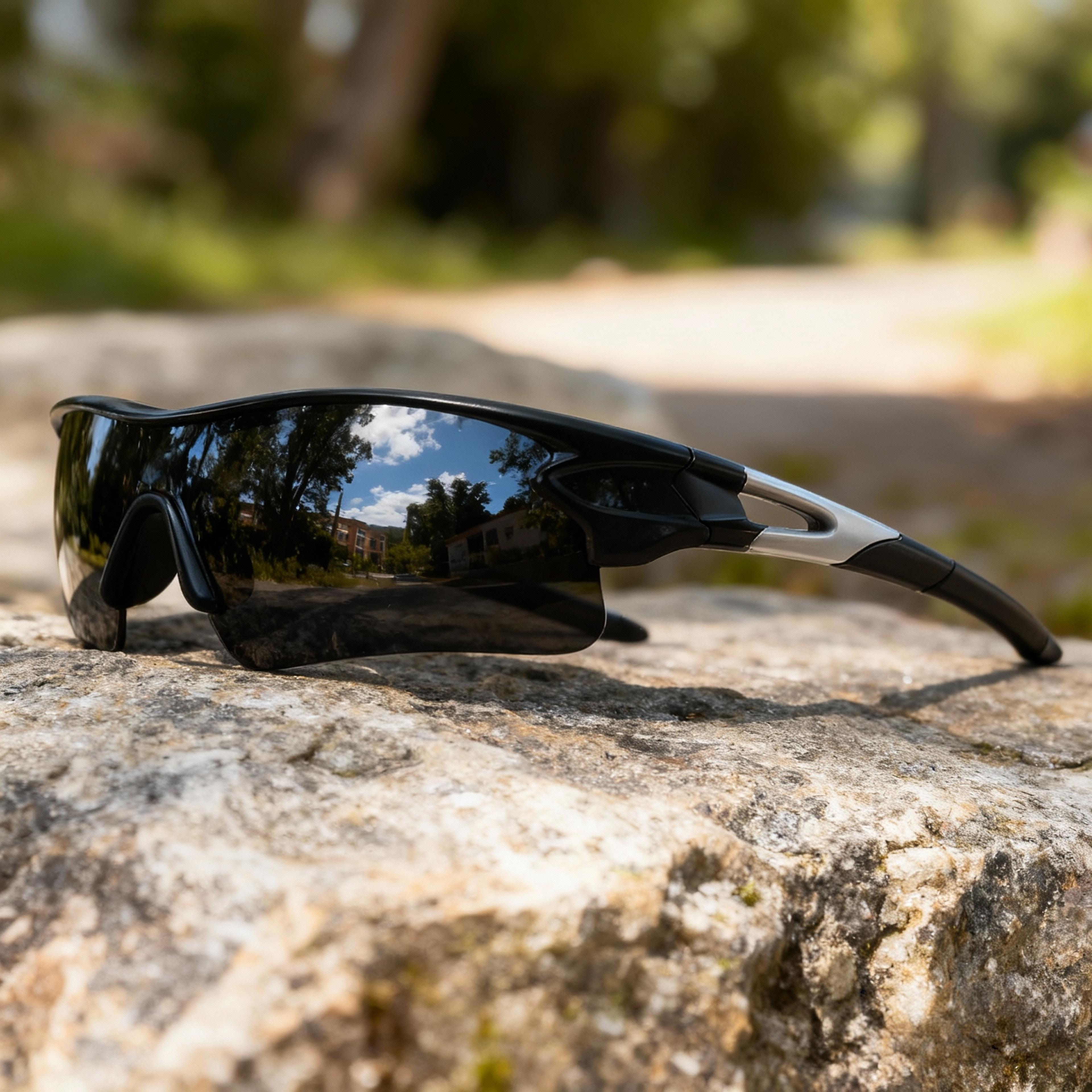 Colorful Wraparound Sports Sunglasses For Cycling Running And Outdoor Activities 12