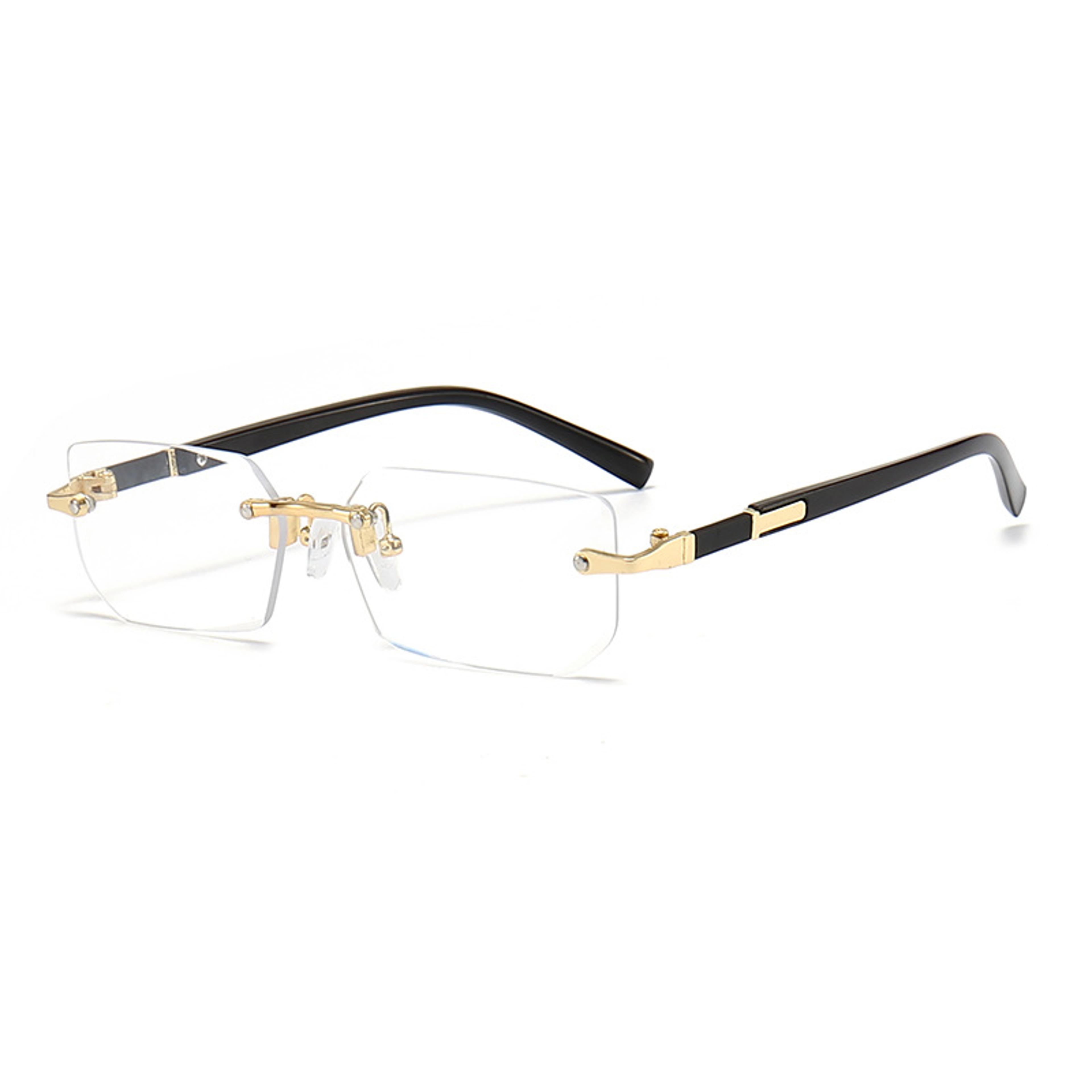 Rimless Rectangle Sunglasses For Women And Men 14