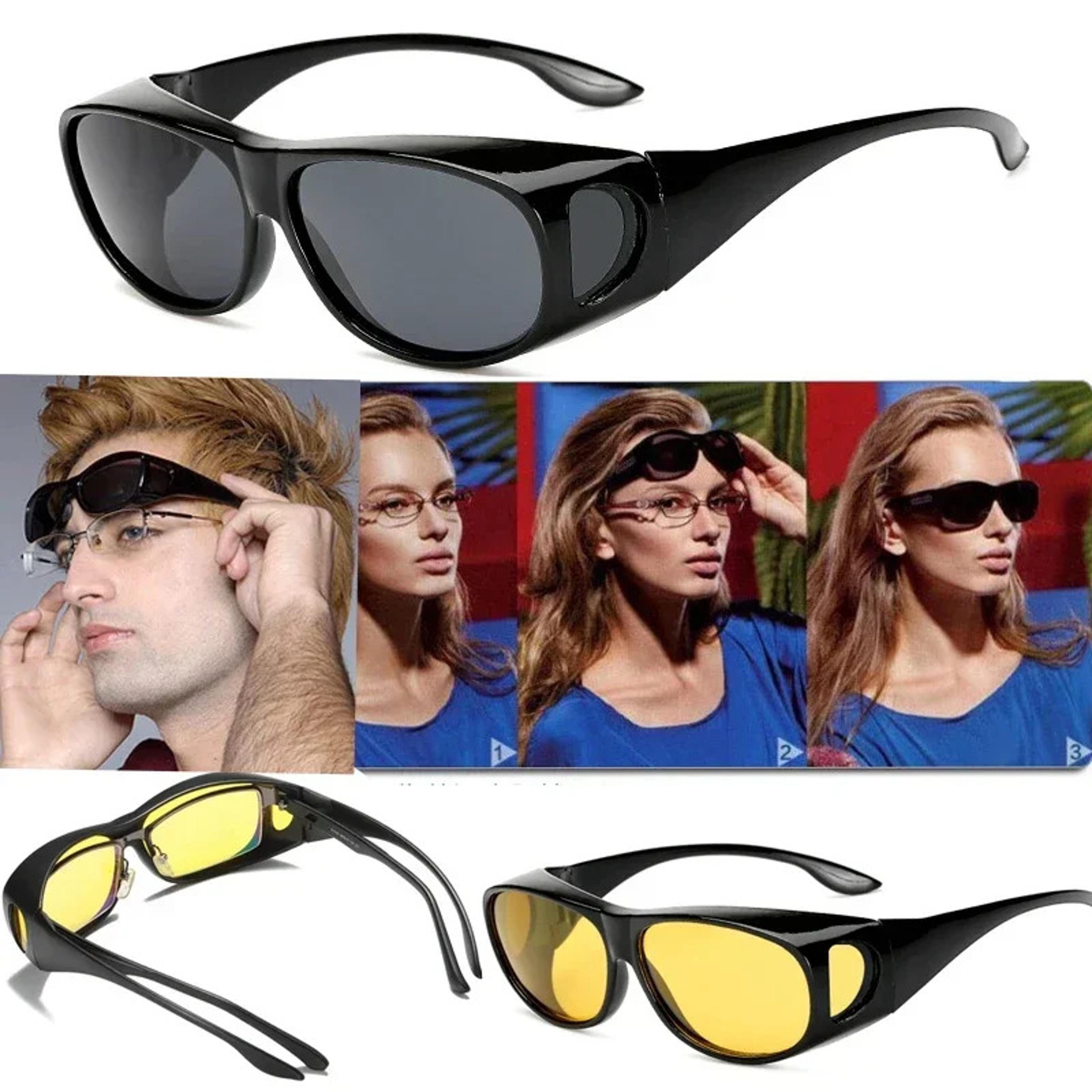 Fit Over Sunglasses For Eyeglasses Wraparound Driving Fishing And Night Vision Glasses 11