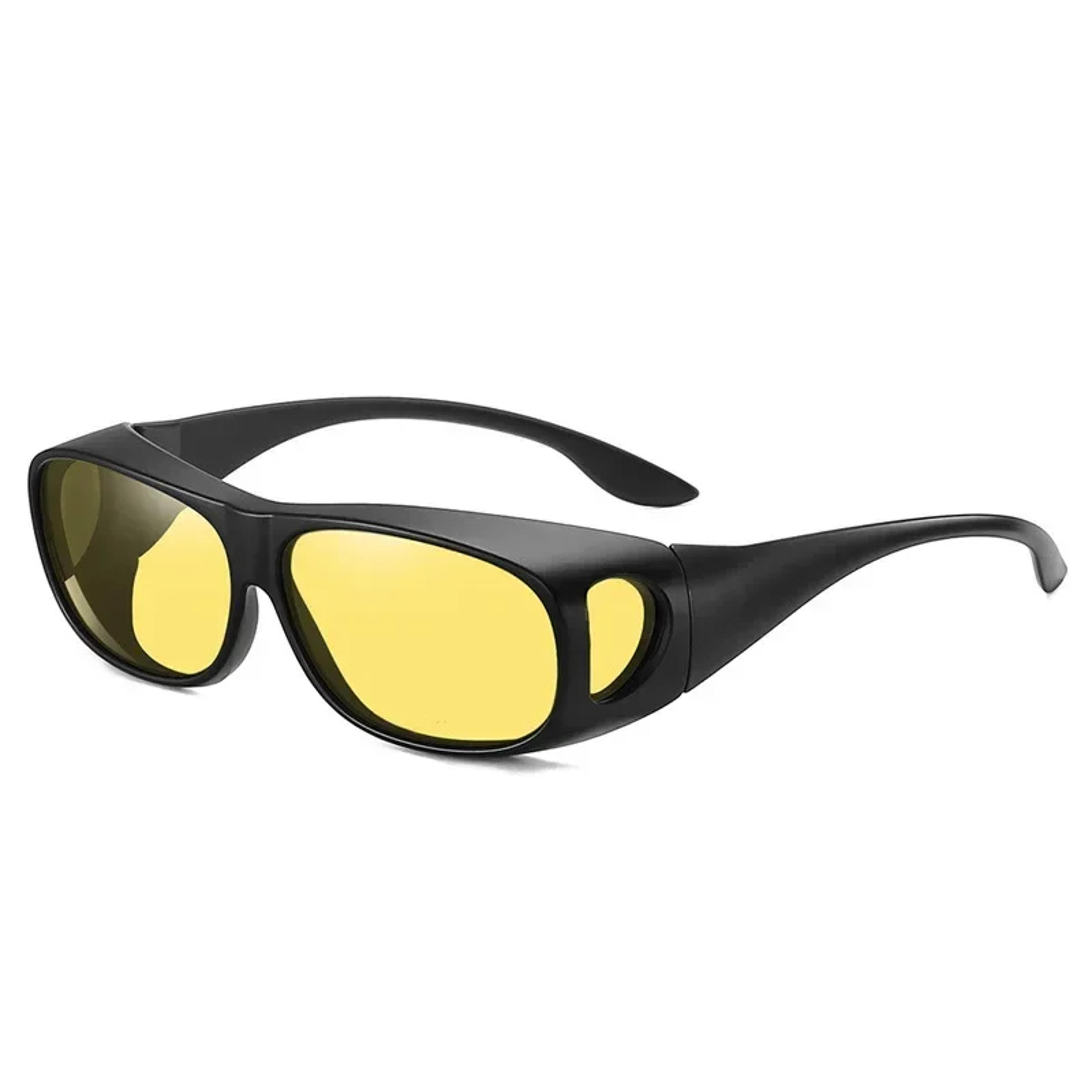 Fit Over Sunglasses For Eyeglasses Wraparound Driving Fishing And Night Vision Glasses 6