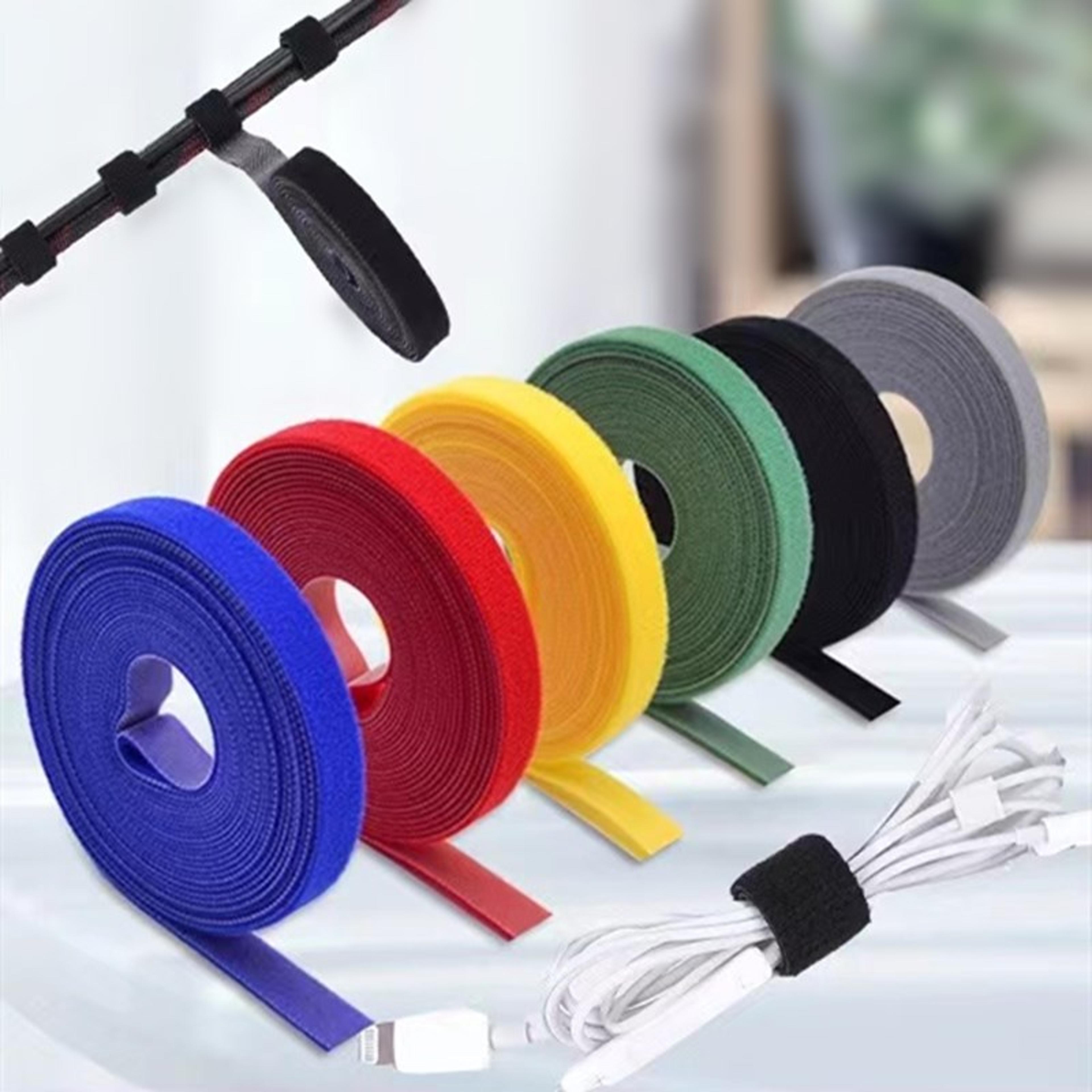 Cable Organizer Ties For USB Cables Mouse Wire Holder Earphone Cord Clips Free Cut Phone Hoop Tape  0