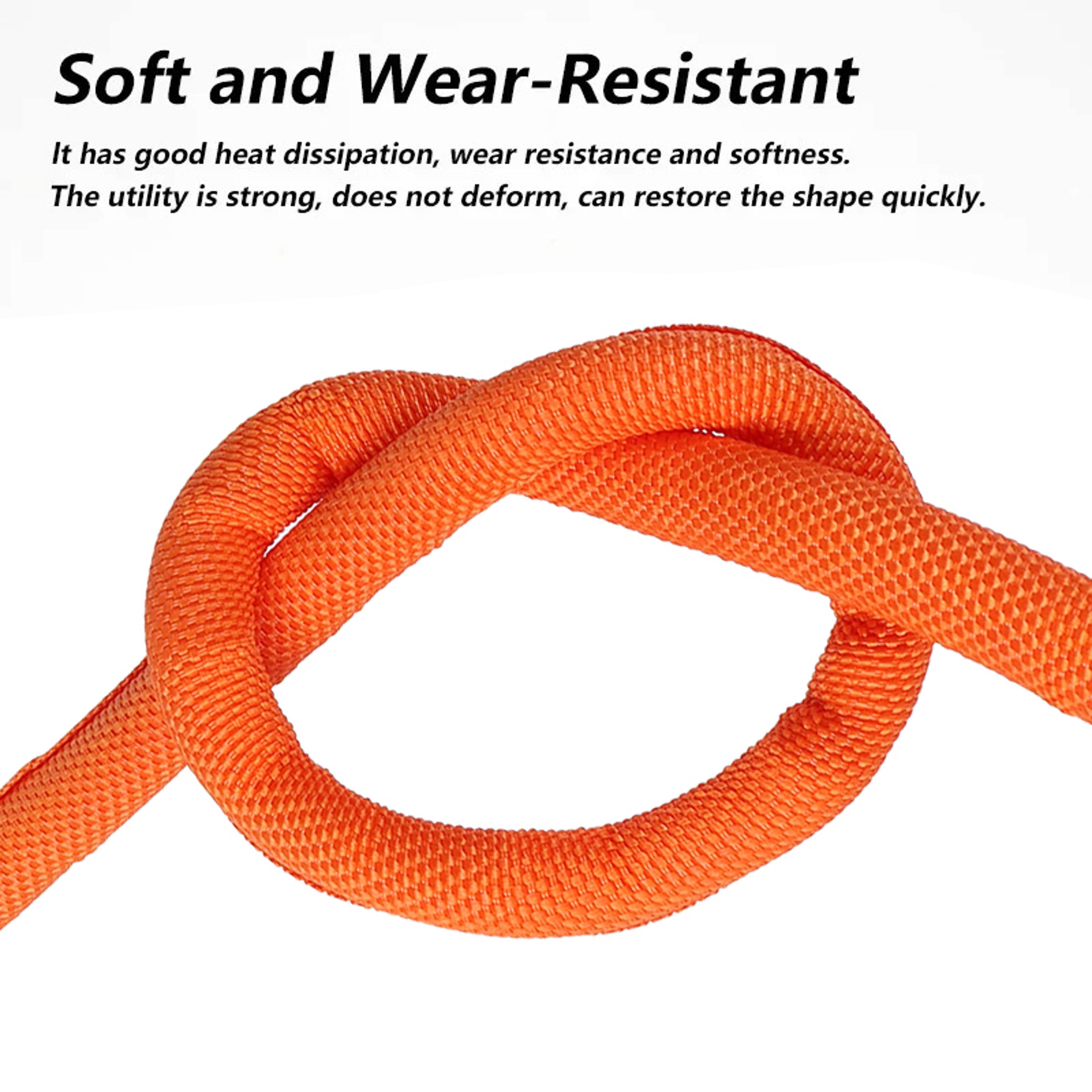 Flexible Split Loom Tube Wire Protector SelfClosed Cable Sleeve Braid For Auto Line Management 2