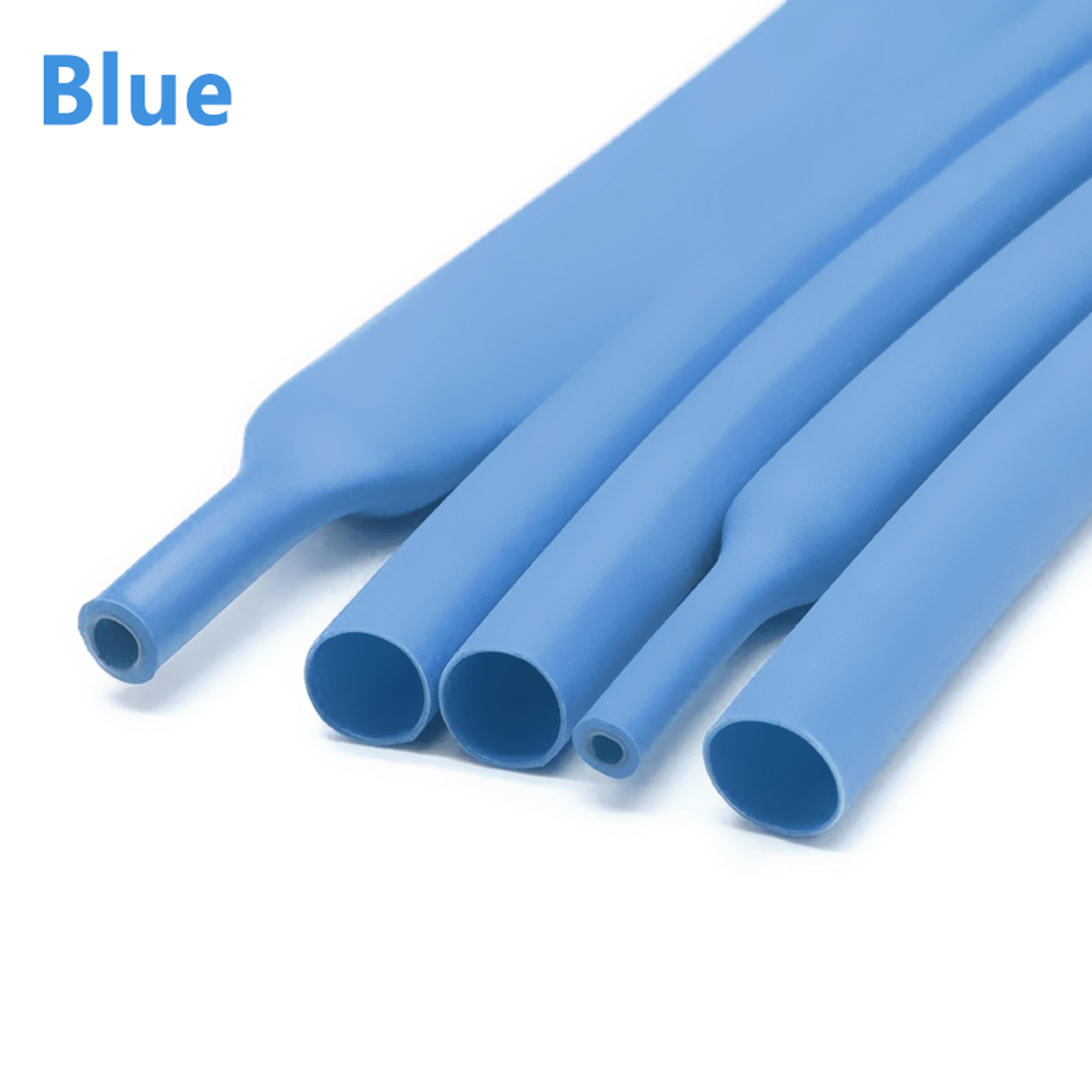 Black Heat Shrink Tube Polyolefin Thermal Insulated Cable Sleeve Red 9