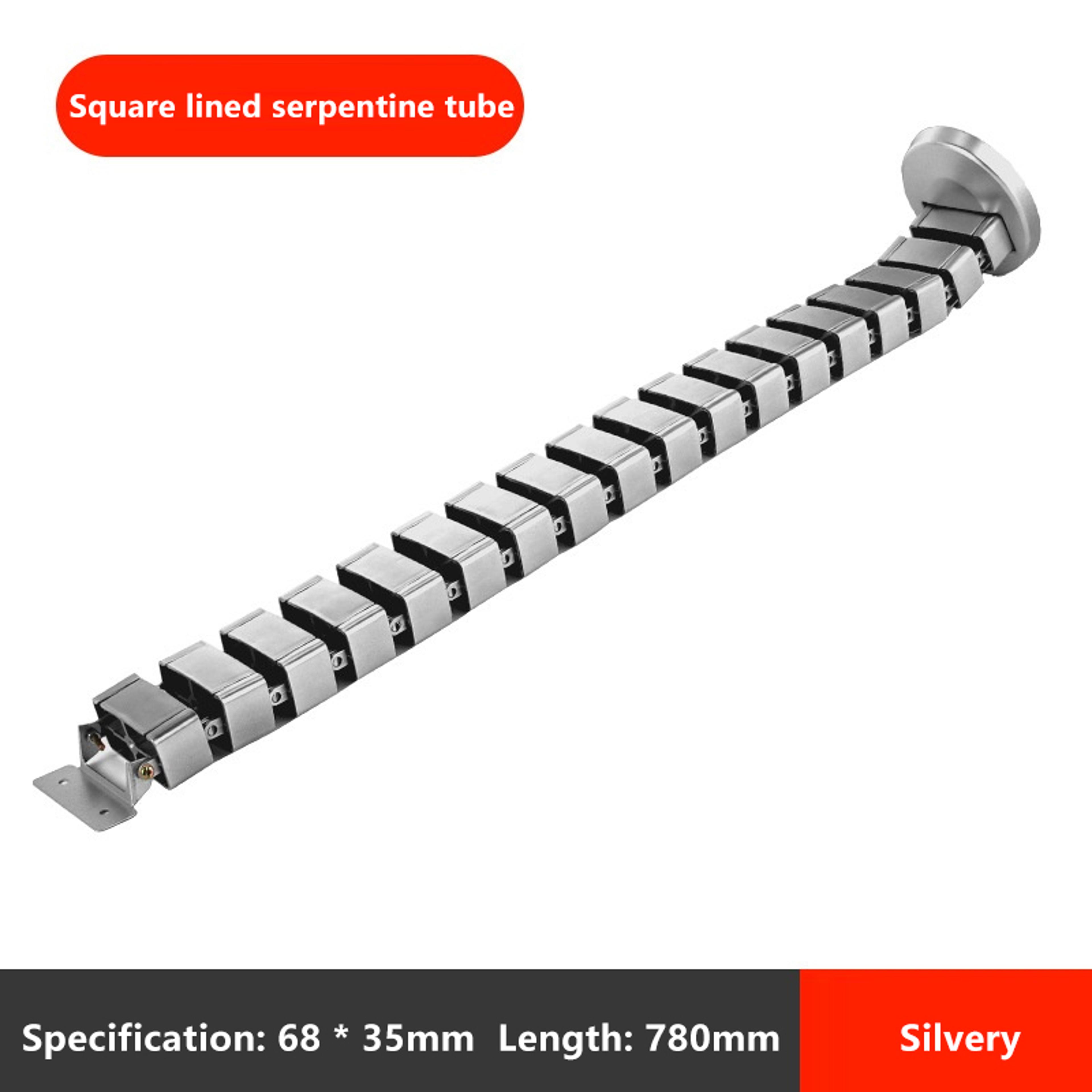 Workplace Snake Wire Design Cable Spinal Cord Wrapper Under Desk Cable Defense Pipe 6