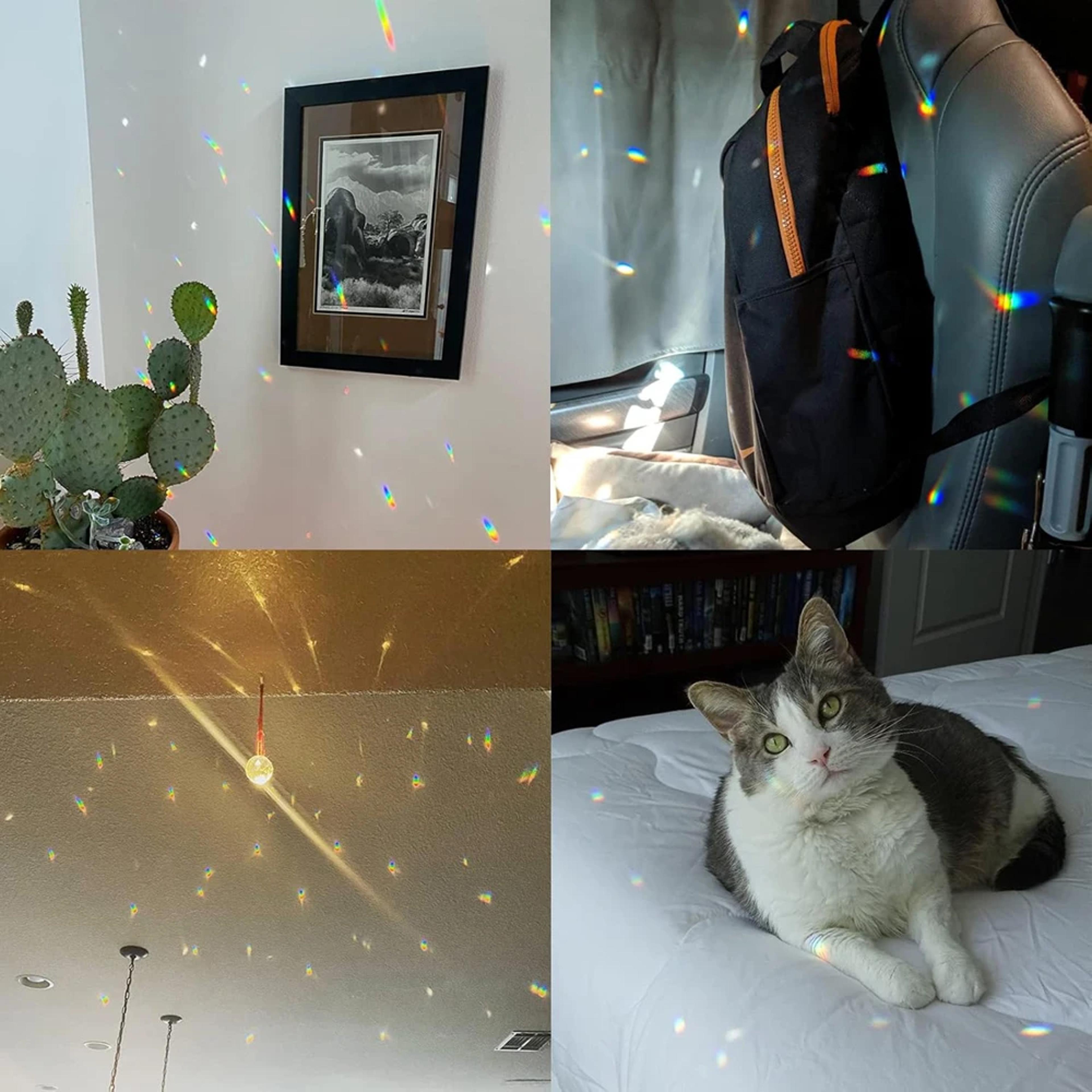 Window Hanging Crystals Prism Suncatcher Rainbow Maker Pendant Crystal Sun Catcher 1