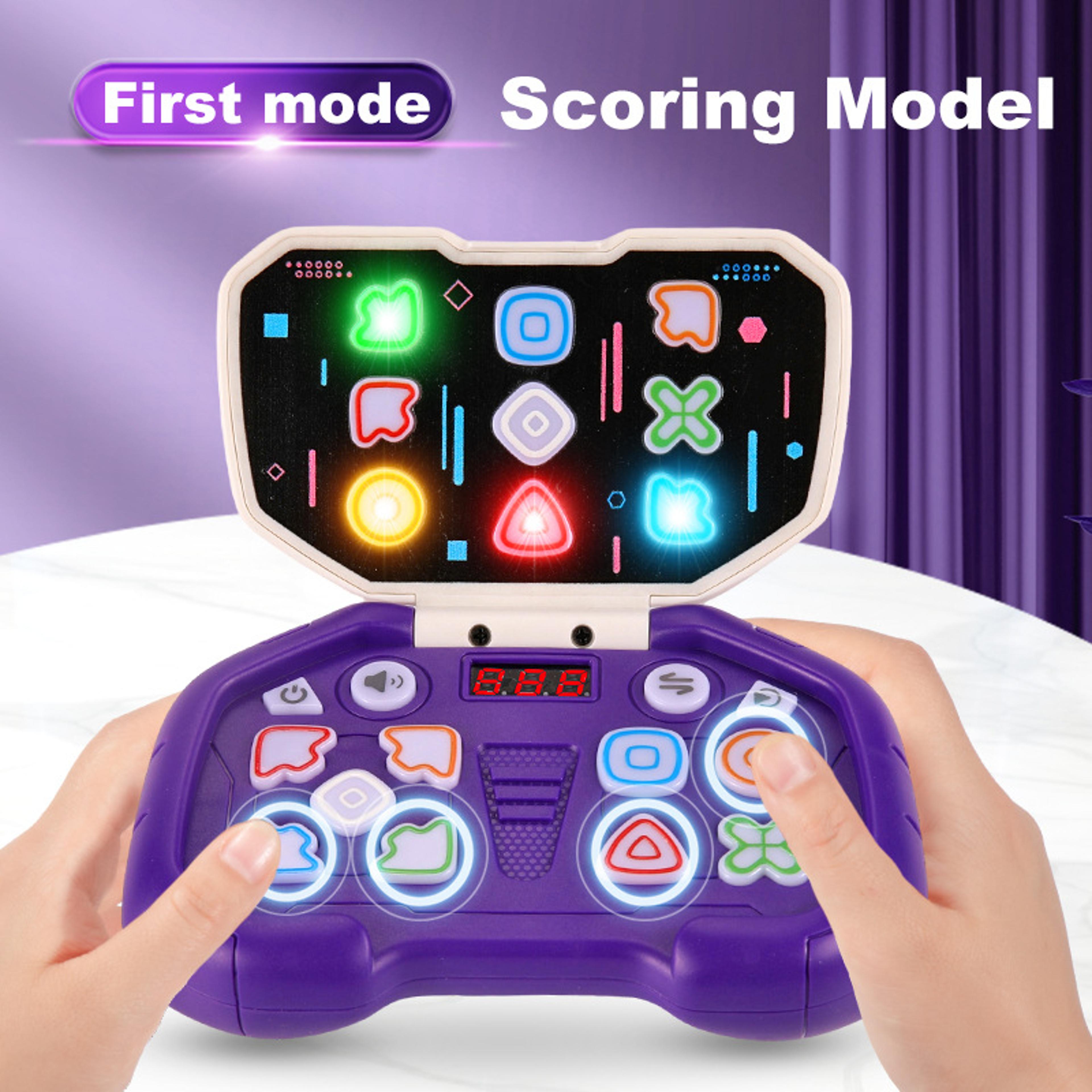 Rhythm Master Kids Flip Handheld Dance Mat Stress Relief Game Level Challenge Press  Push Training  2