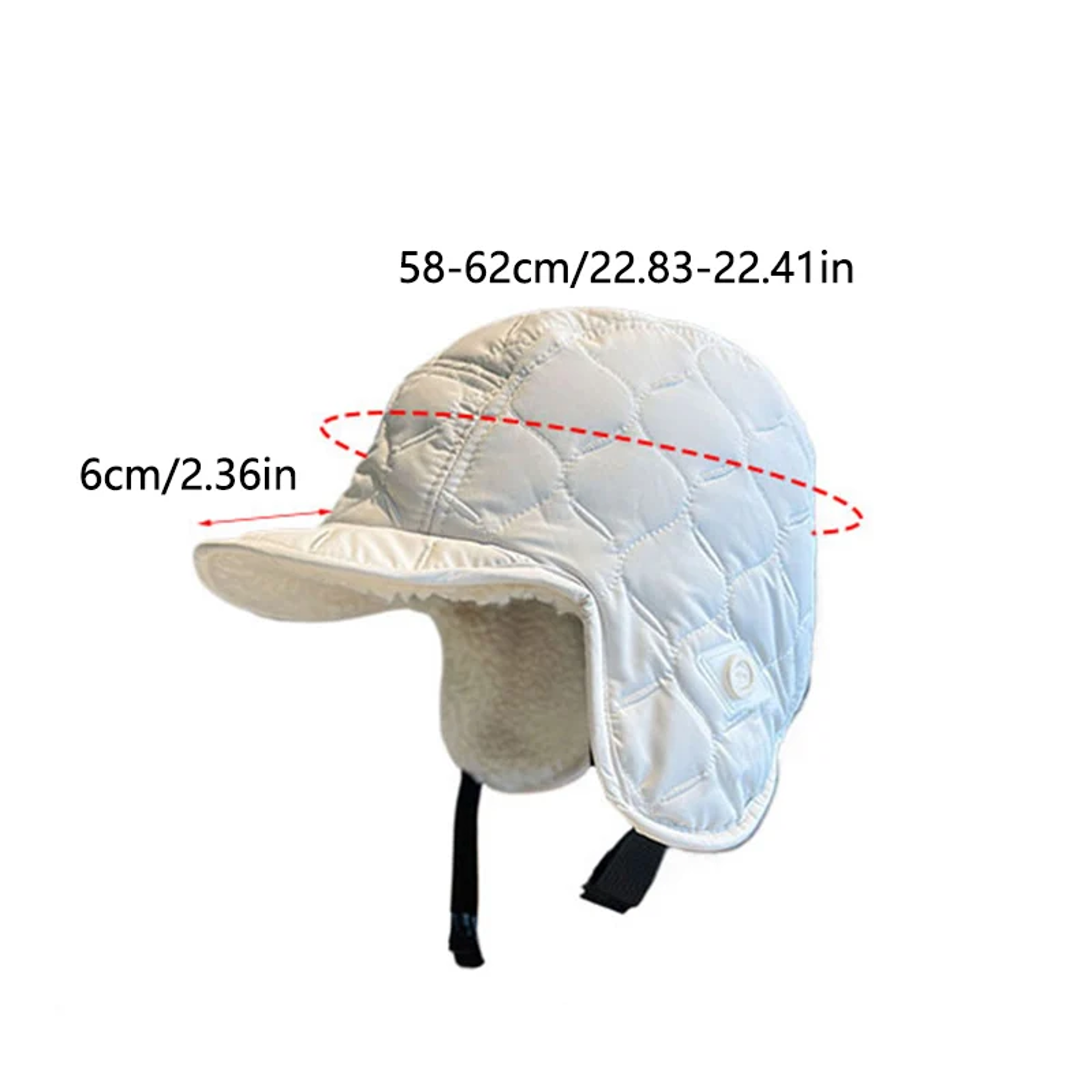 Waterproof Winter Ski Hat Men Women Trapper Aviator Earflap Bomber Warm Reversible Trooper Cap 6