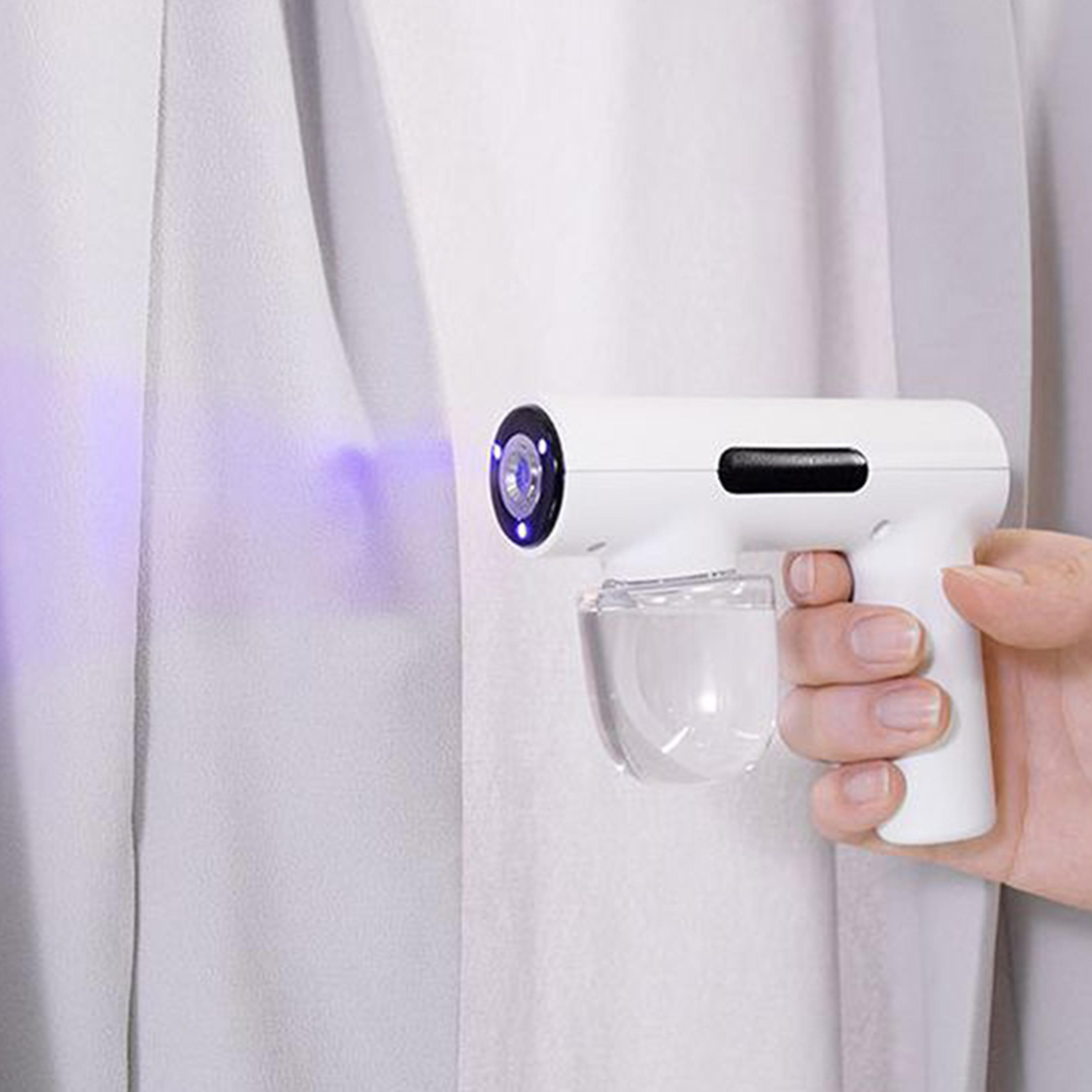 Rechargeable Portable Handheld Electric Humidification Spray Gun Household Atomised Disinfection Gu 1