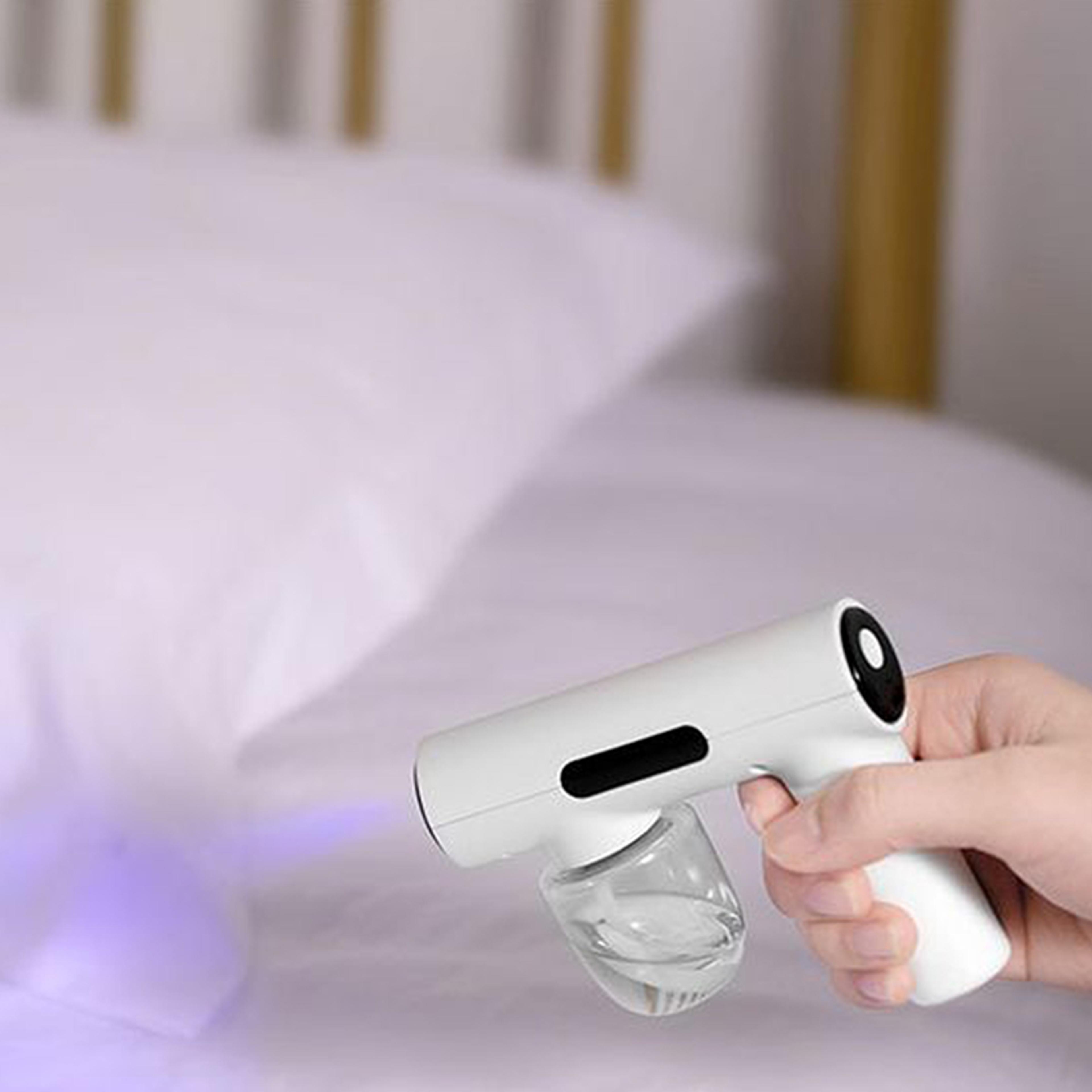 Rechargeable Portable Handheld Electric Humidification Spray Gun Household Atomised Disinfection Gu 2