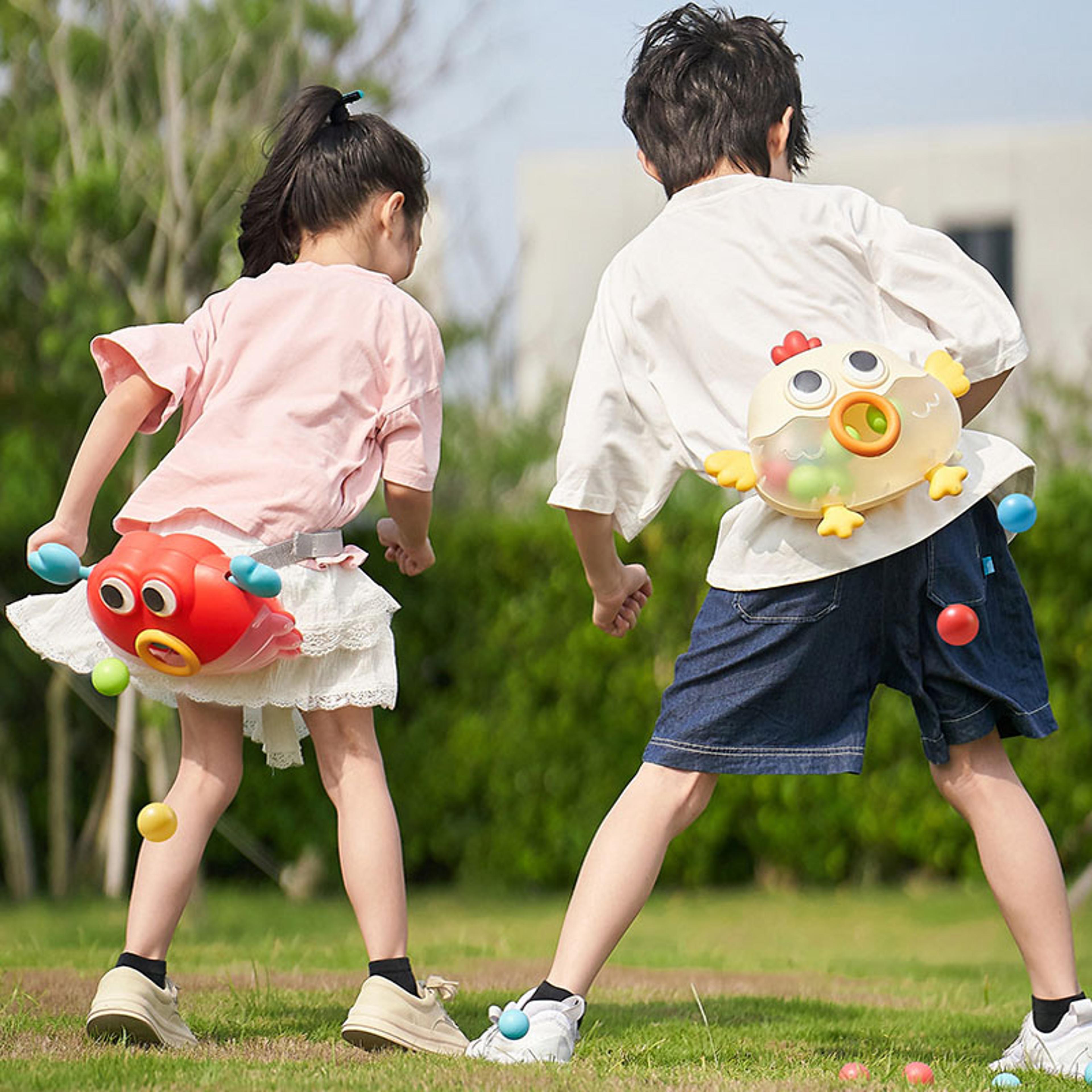 Funny Shaking Ball Outdoor Toy For Kids Sensory Physical Training Shake Chick Eggs 1