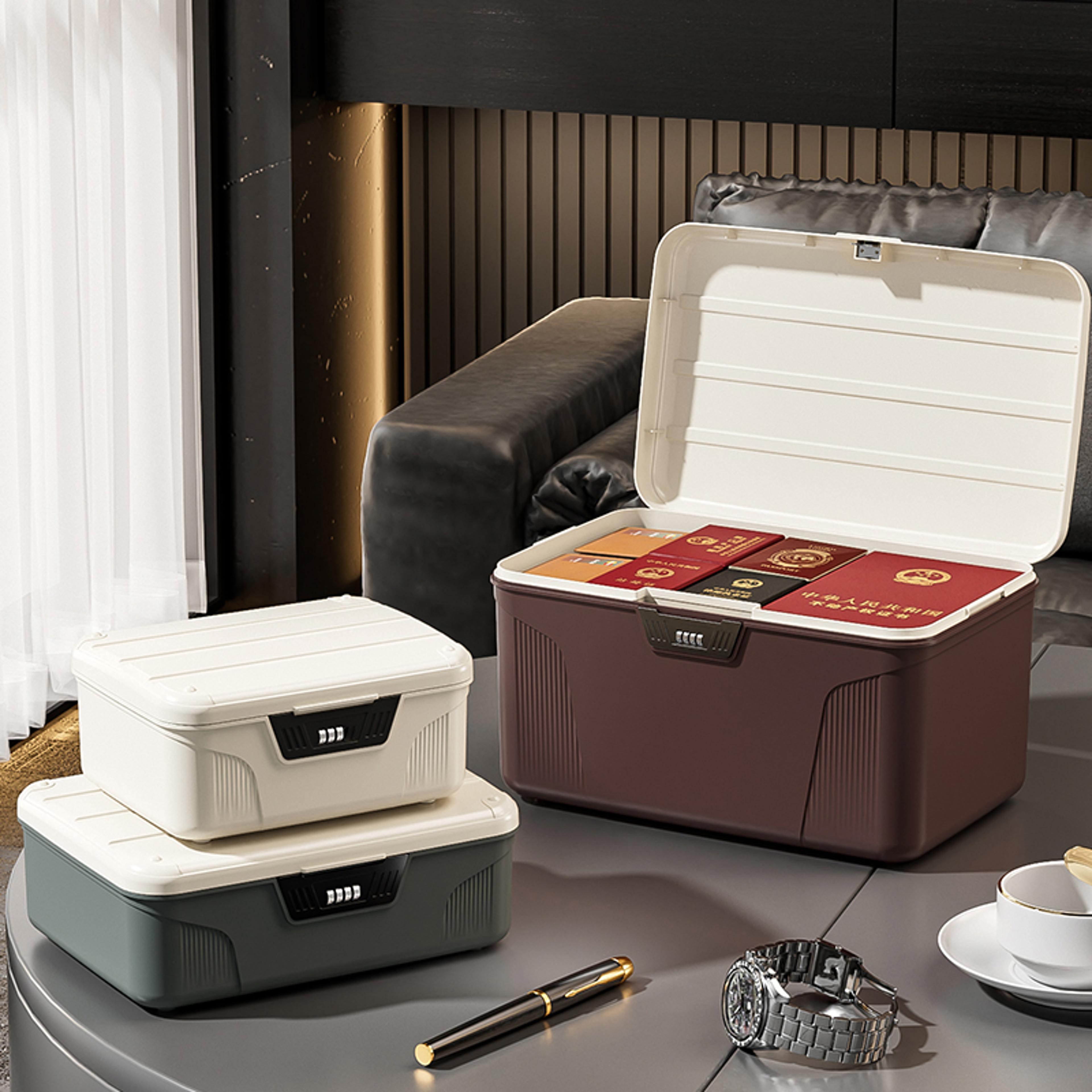 Portable Organizer Case With Digital Password Lock For Jewelry Passport Medicine Household Cash Pri 1