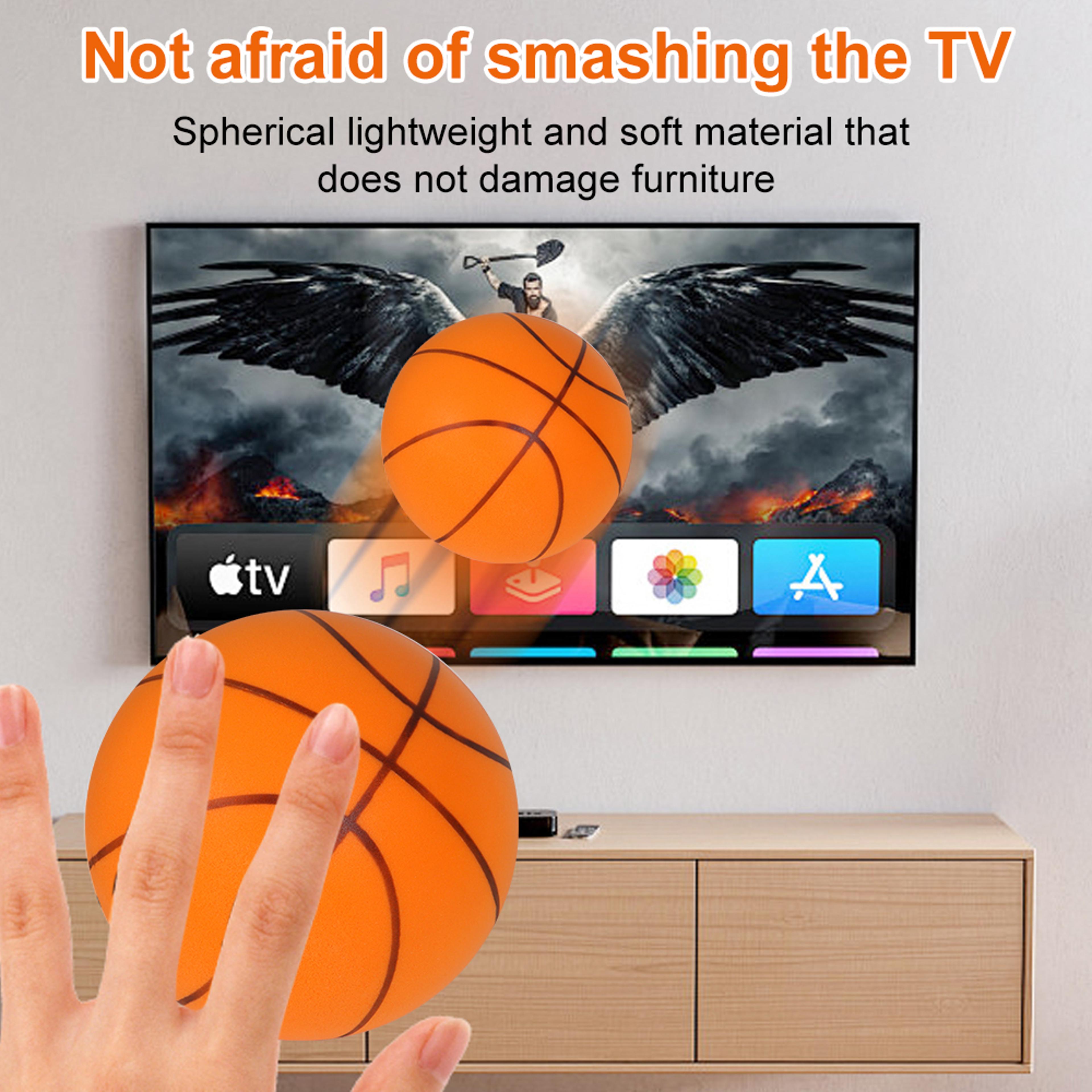 Indoor Basketball High Bounce Silent Dribbling Foam Ball Noiseless Nondeforming For Training 2