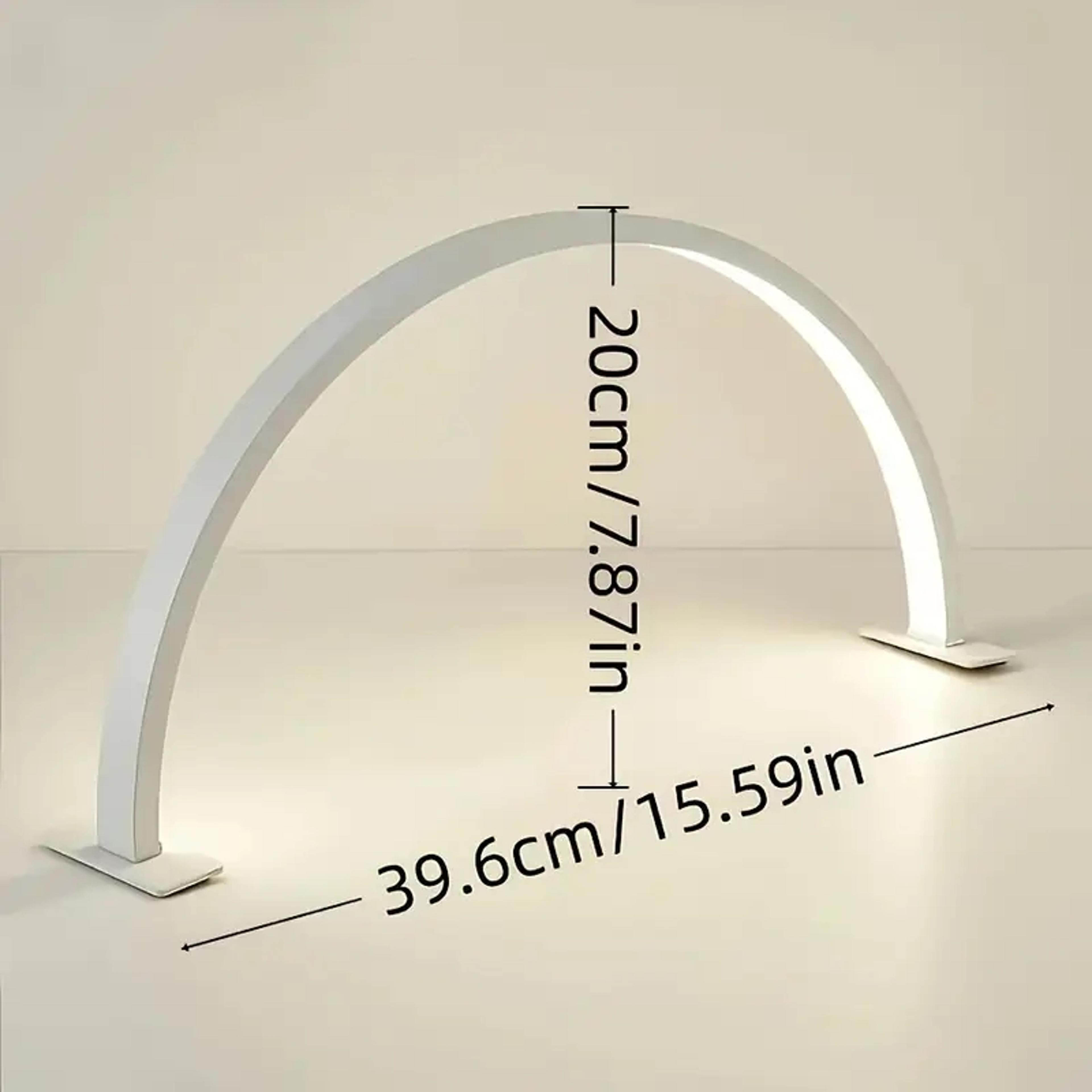 Beauty Work Desk Lamp New Moon Nail Work Lamp ThreeColor USB Power Supply For Nail Art Eyelash 5