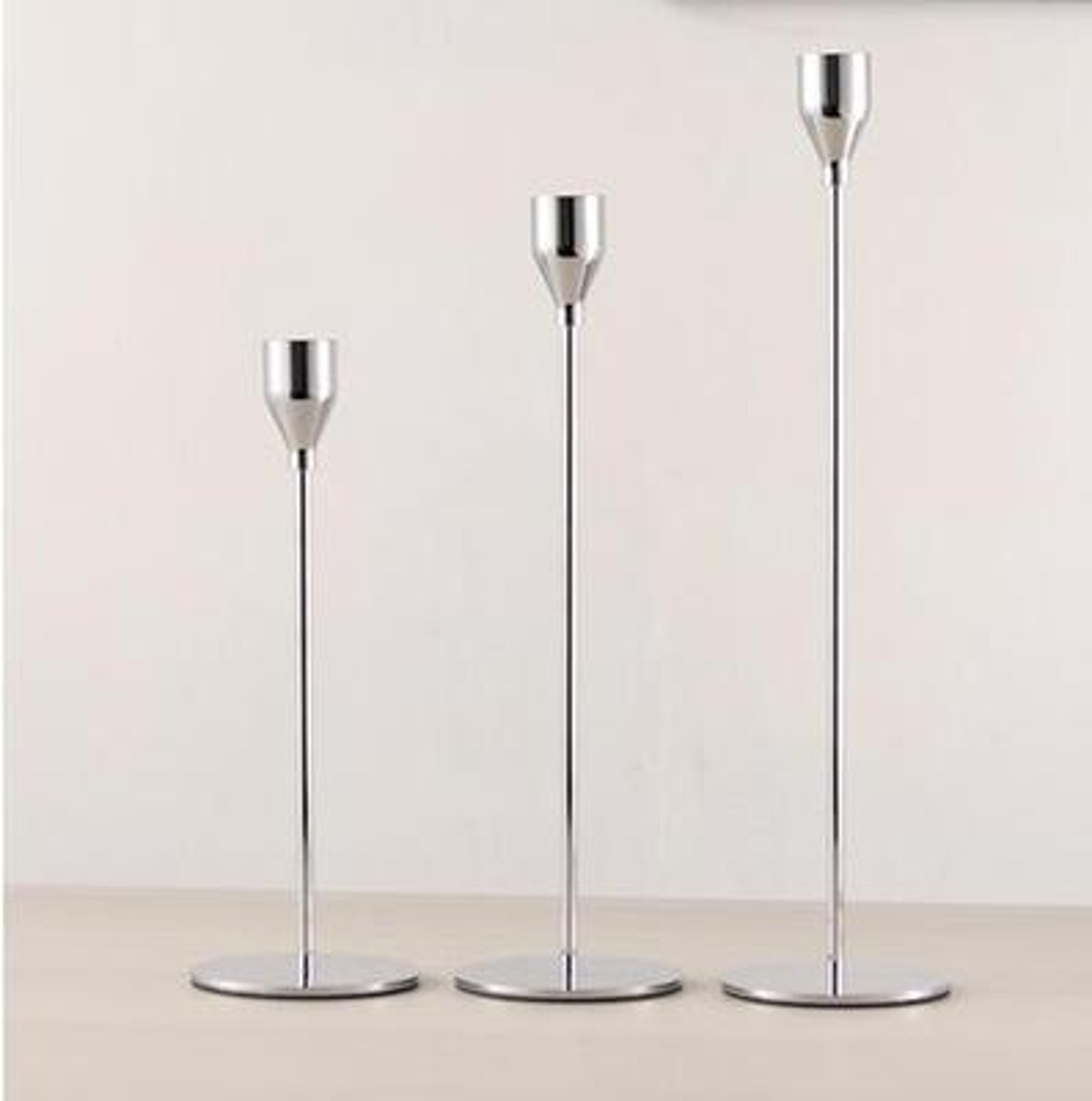 Simple Golden Metal Candle Holders Style Wedding Bar Party Living Room Decor Candlestick 7