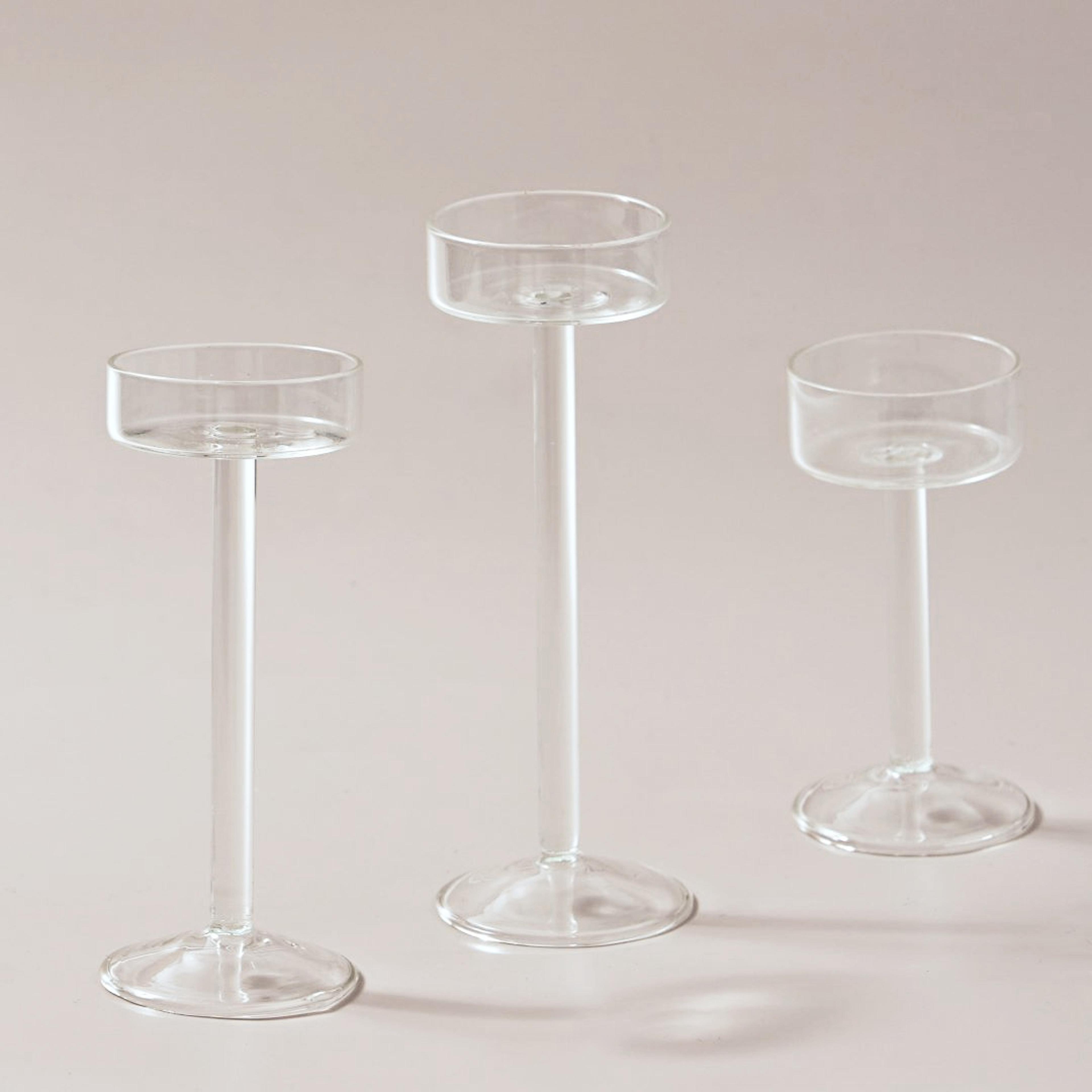 Tealight Candle Holders Set Glass Candle Holder For Wedding Table Centerpieces Crystal Holder For H 5